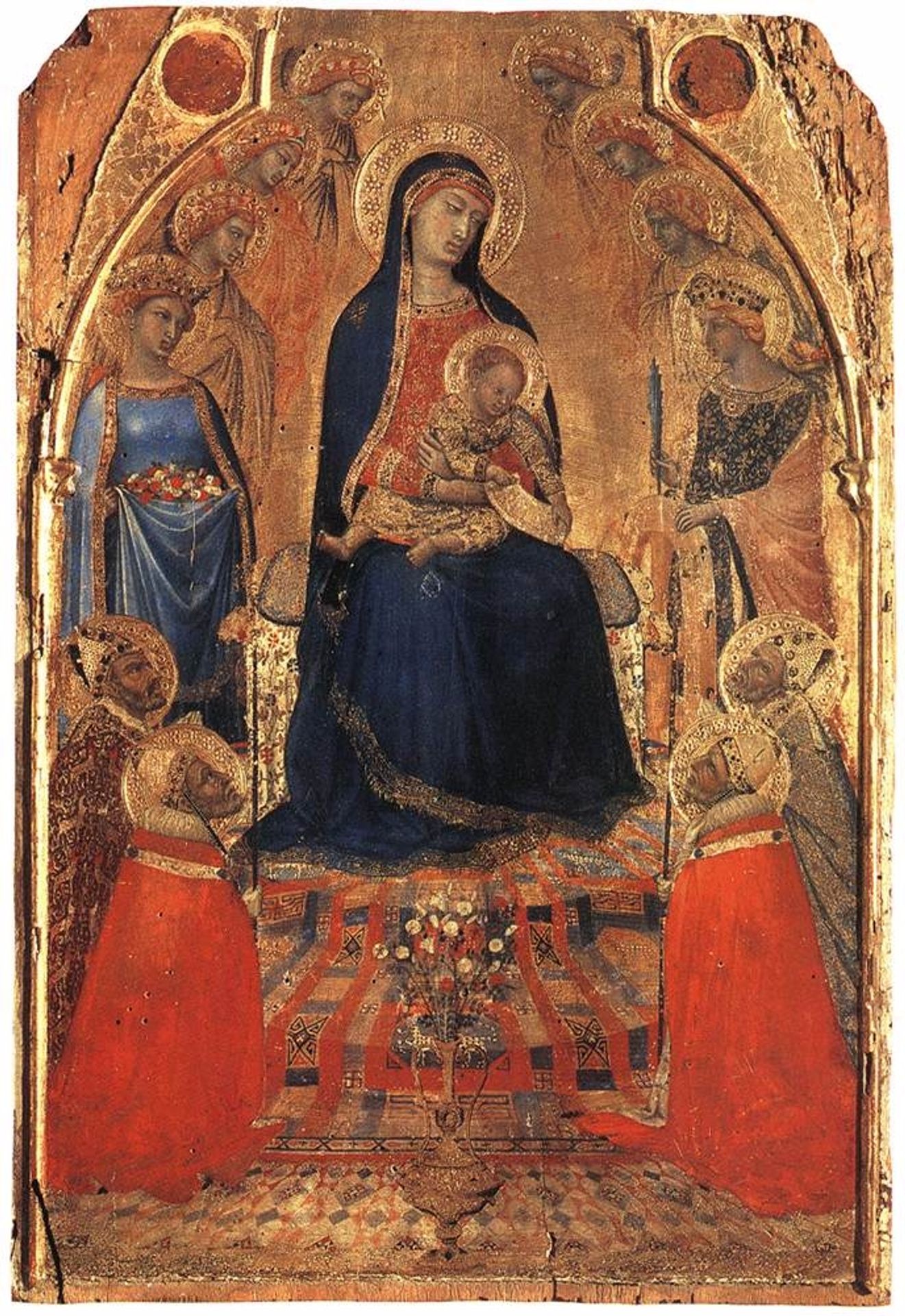 Small Maestà by Ambrogio Lorenzetti