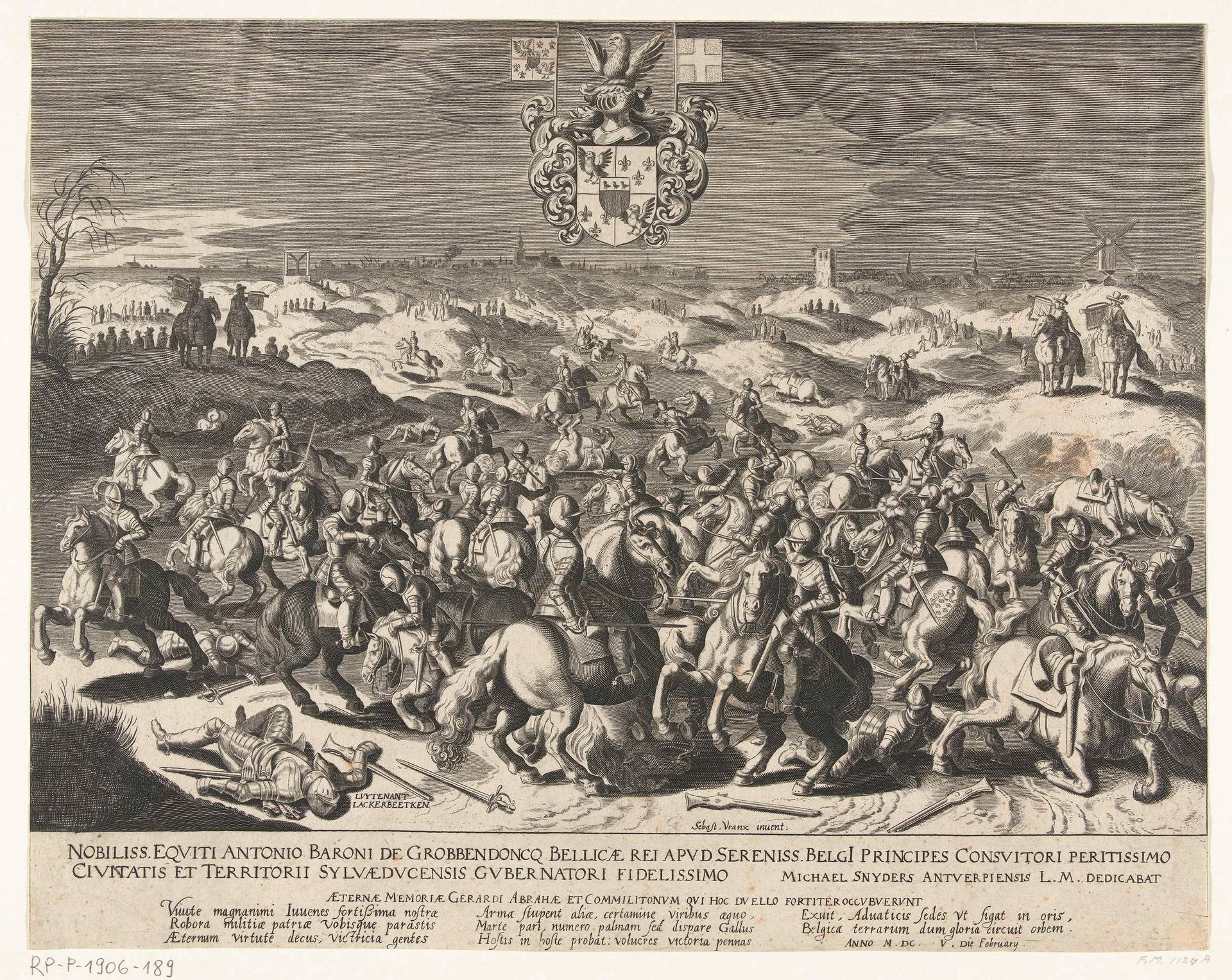Slag van Lekkerbeetje, 1600 by Michael Snijders