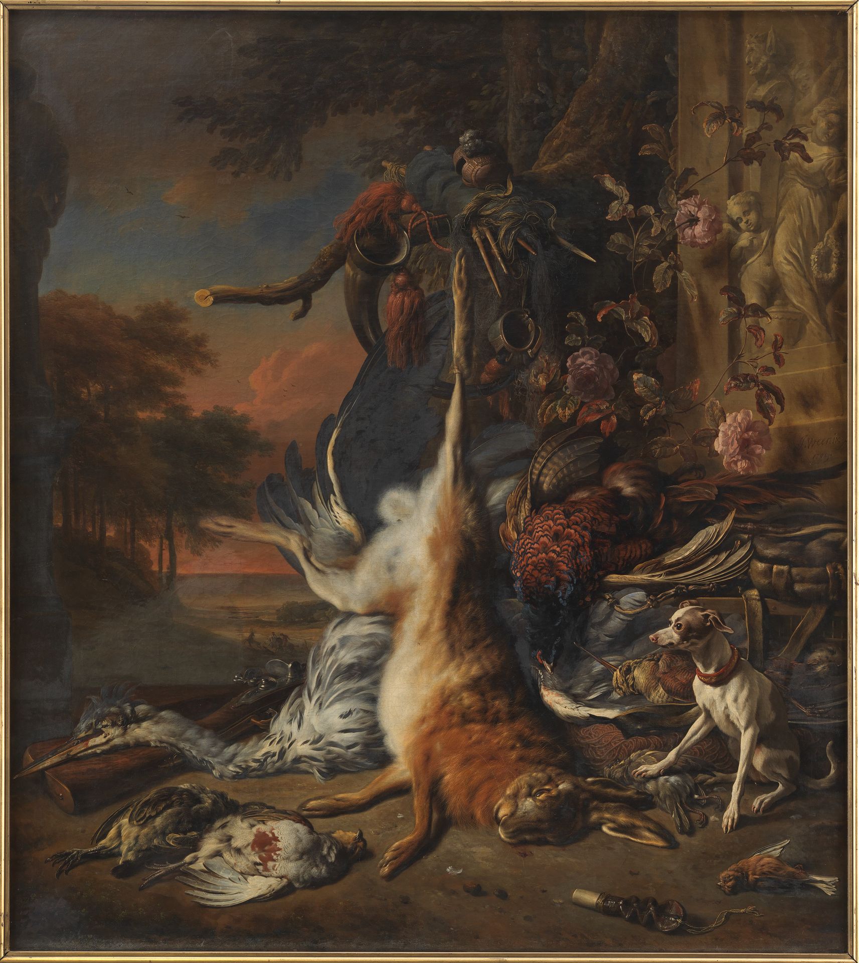 Dead Game by Jan Weenix