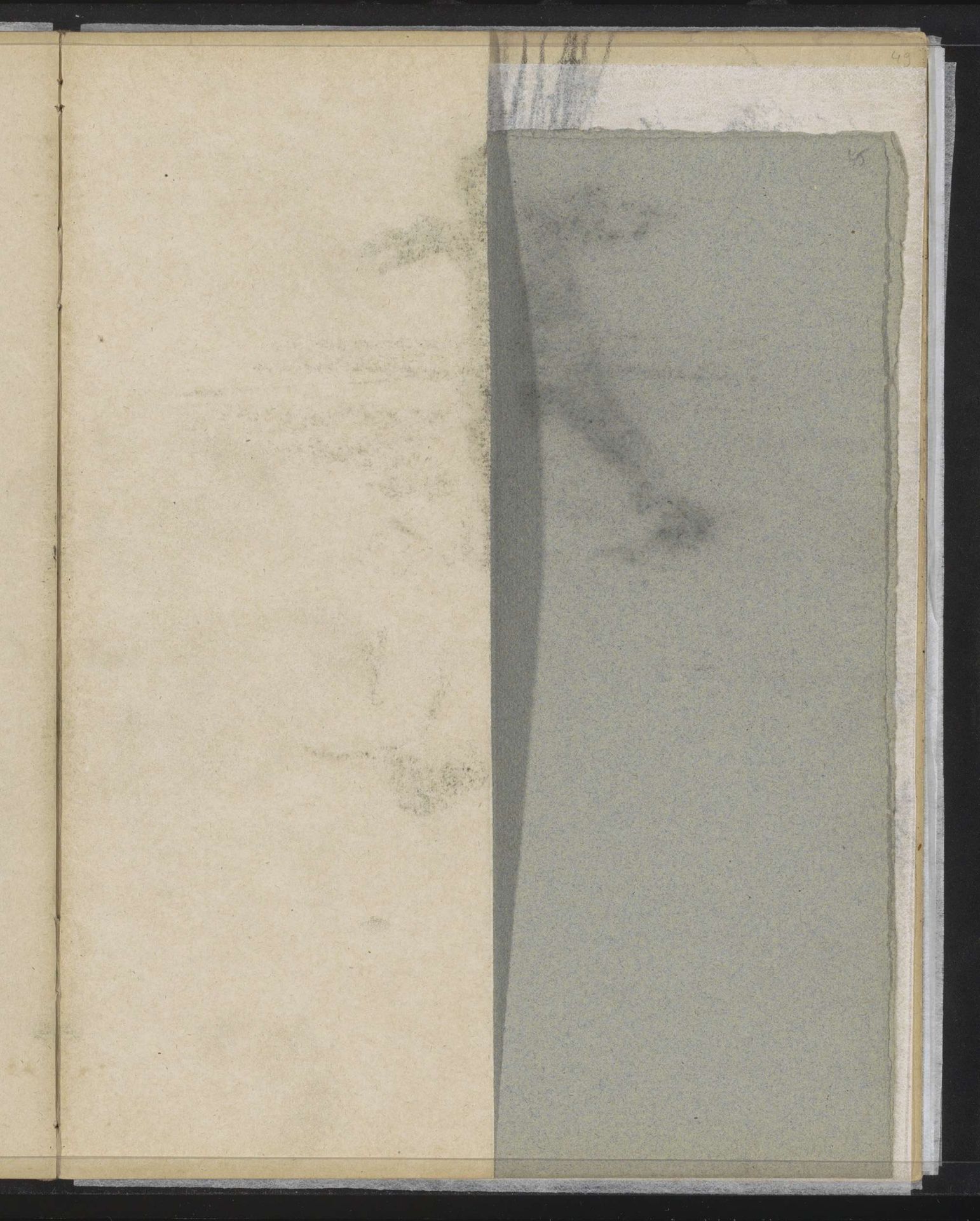 Abklatsch van de krijttekening op pagina 44 by Willem Witsen