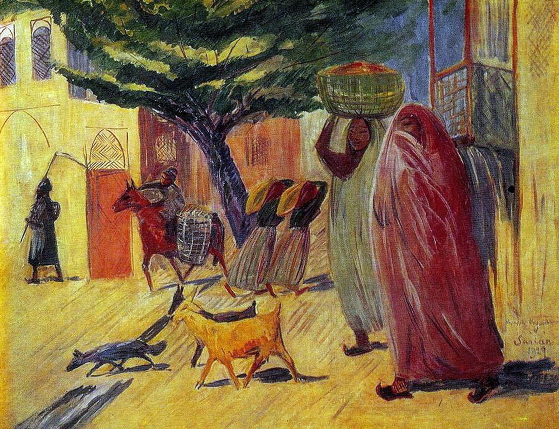 The street by Martiros Sarian