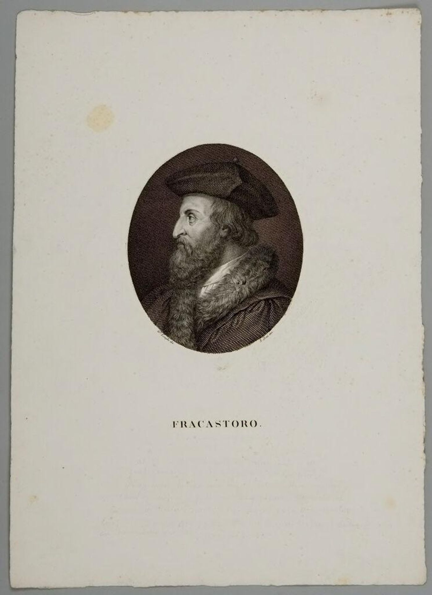 Girolamo Fracastori by Samuele Jesi