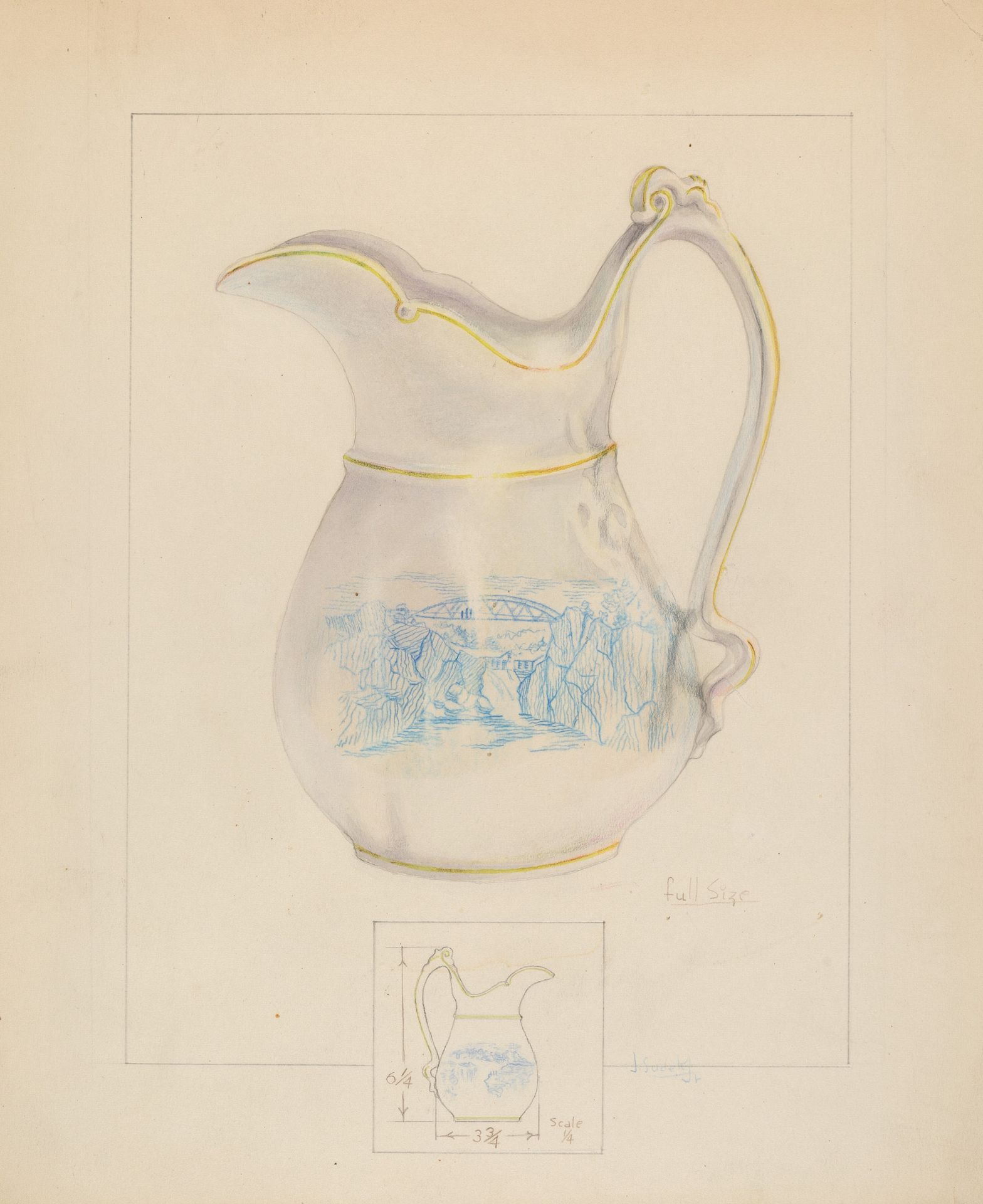 Cream Pitcher by Joseph Sudek