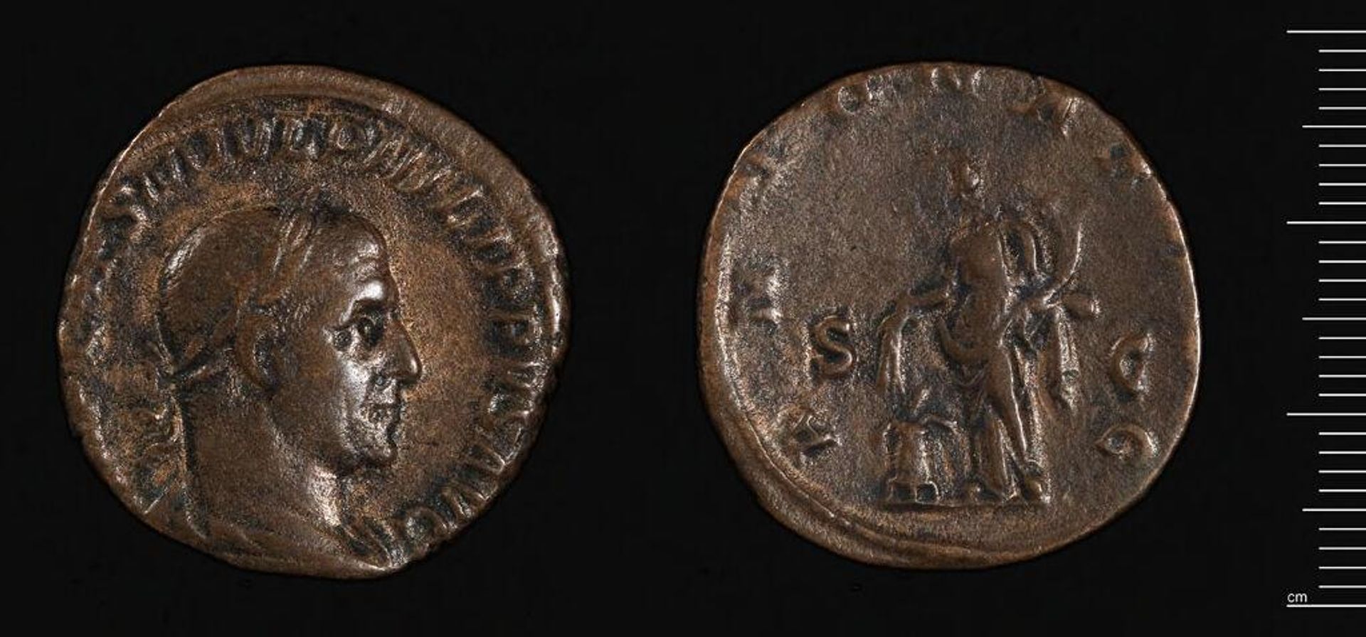 Sestertius of Philip I by Philip I, the Arab