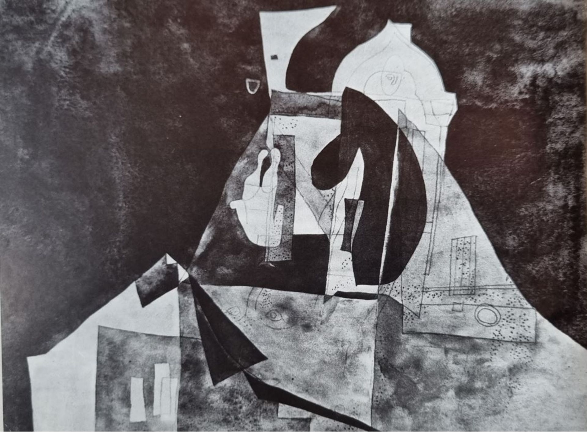 Vajda Lajos Épitészeti Motivumok Kisded Torzóval, 1937 by Vajda Lajos
