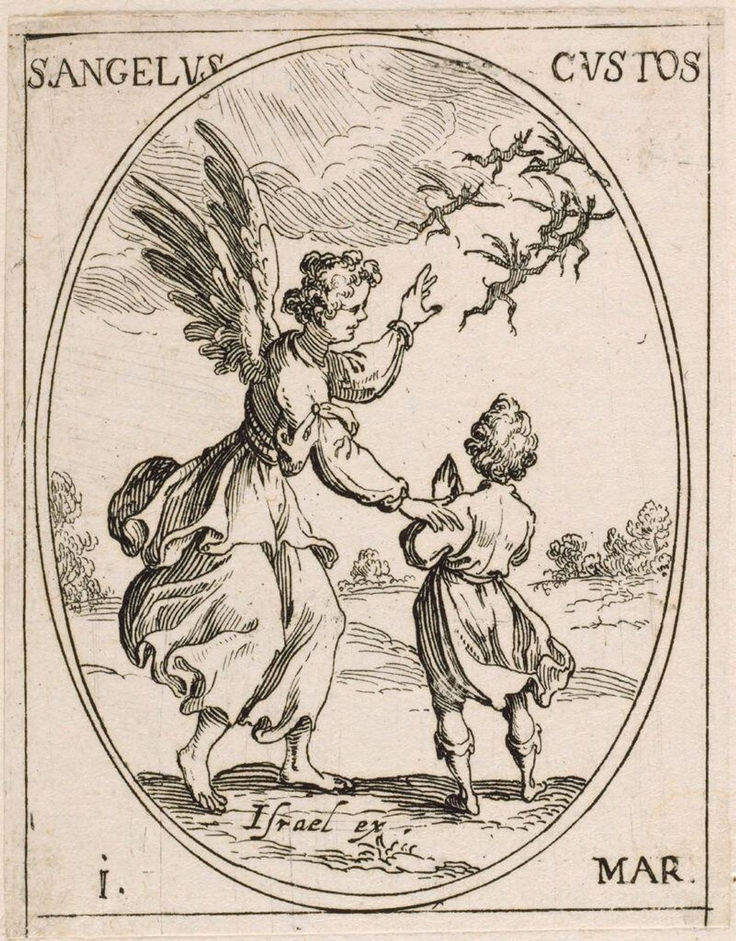 Guardian Angel by Jacques Callot