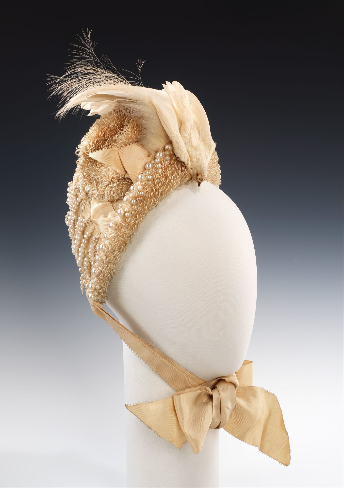 Wedding bonnet by Snedden