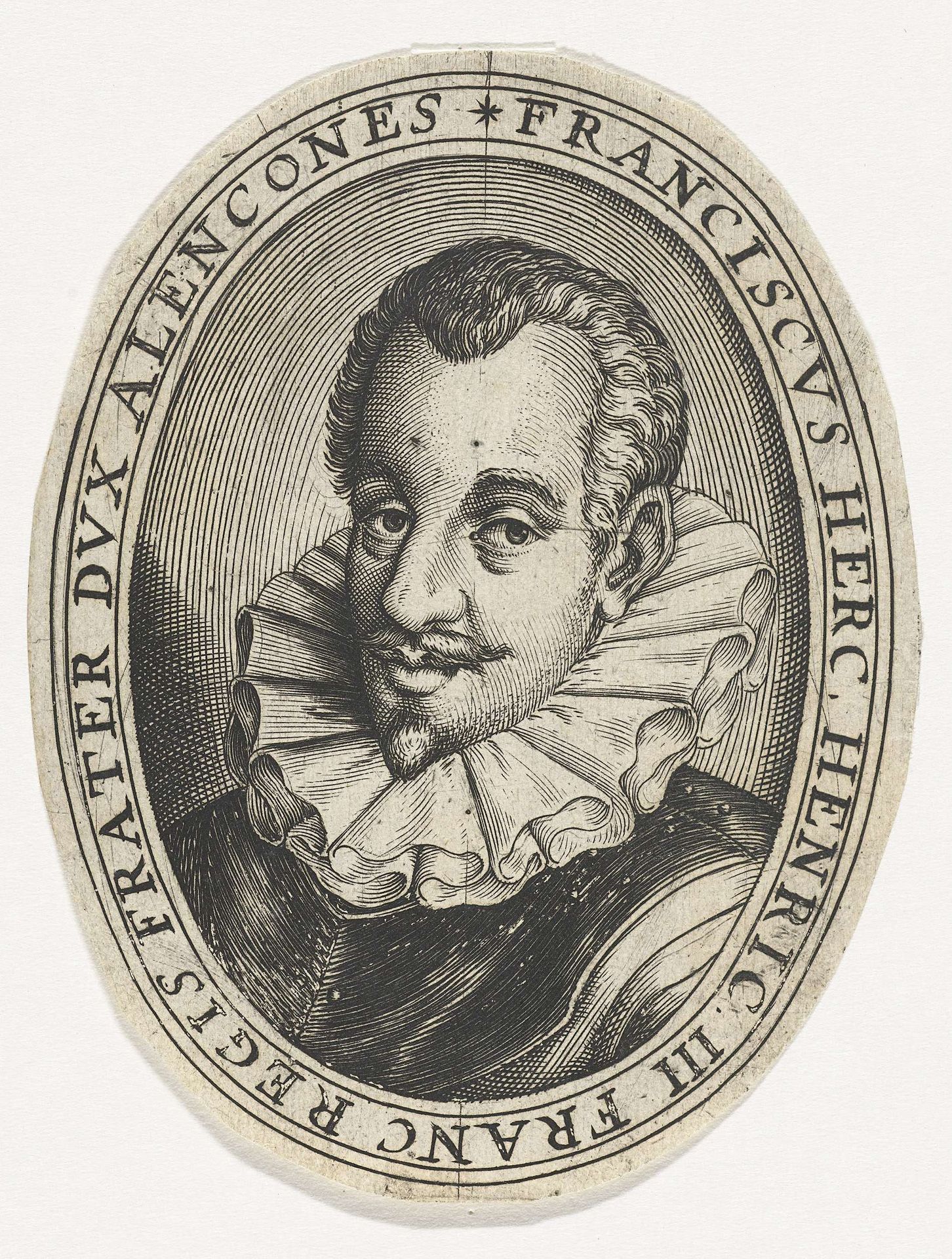 Portret van Frans Hercules van Valois by Lambert Cornelisz