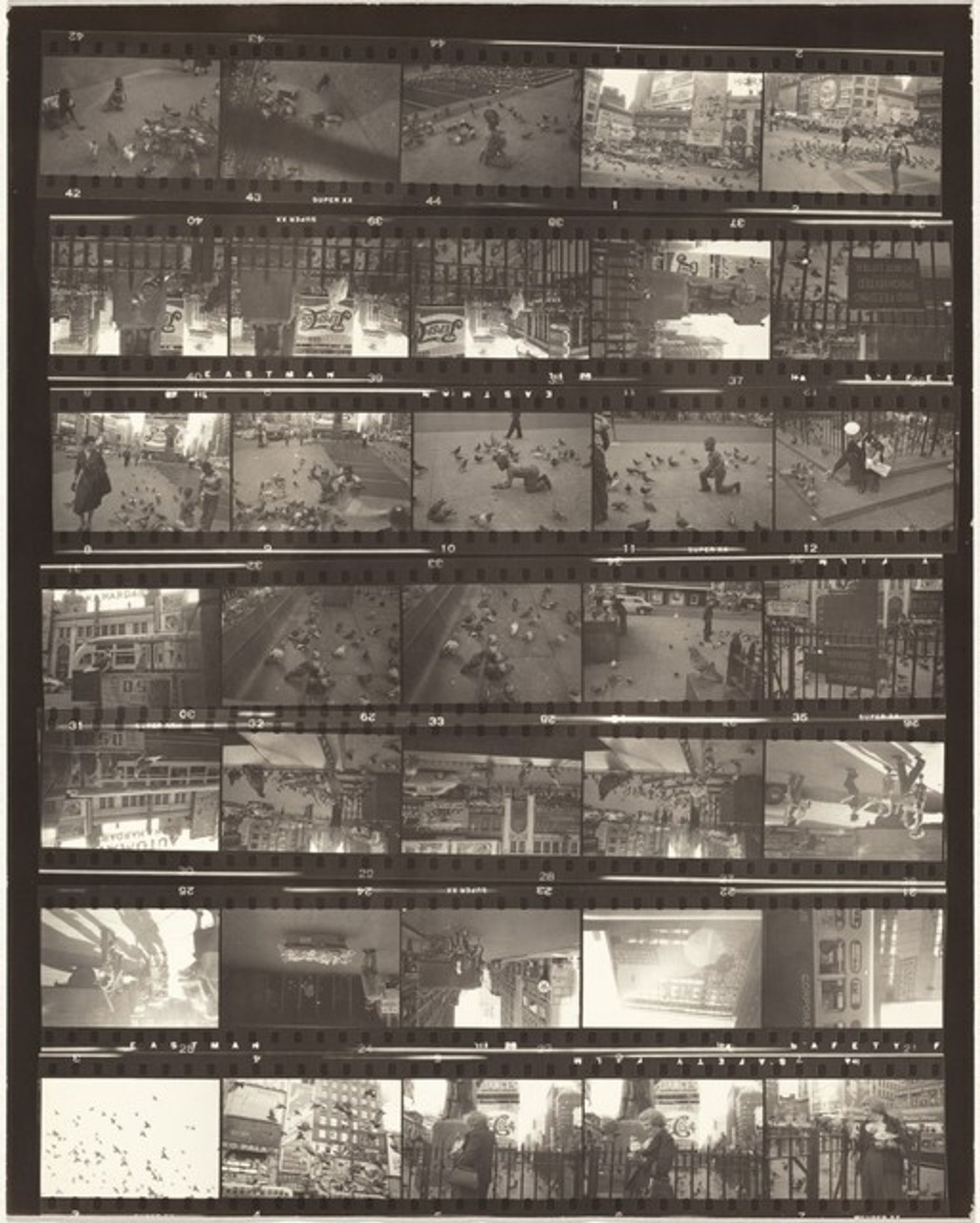Times Square, New York City no number by Robert Frank