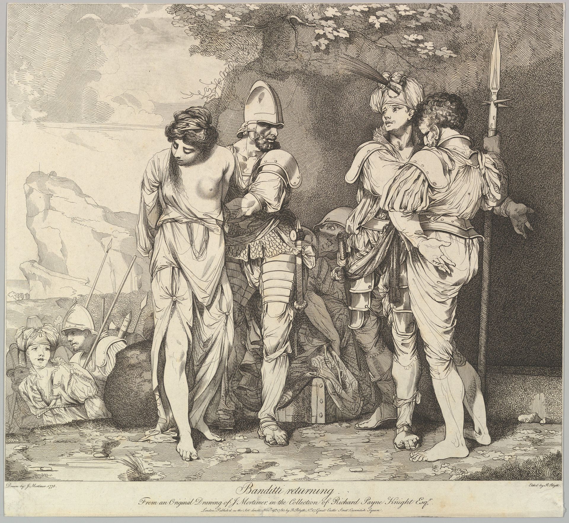 Banditti Returning by Robert Blyth