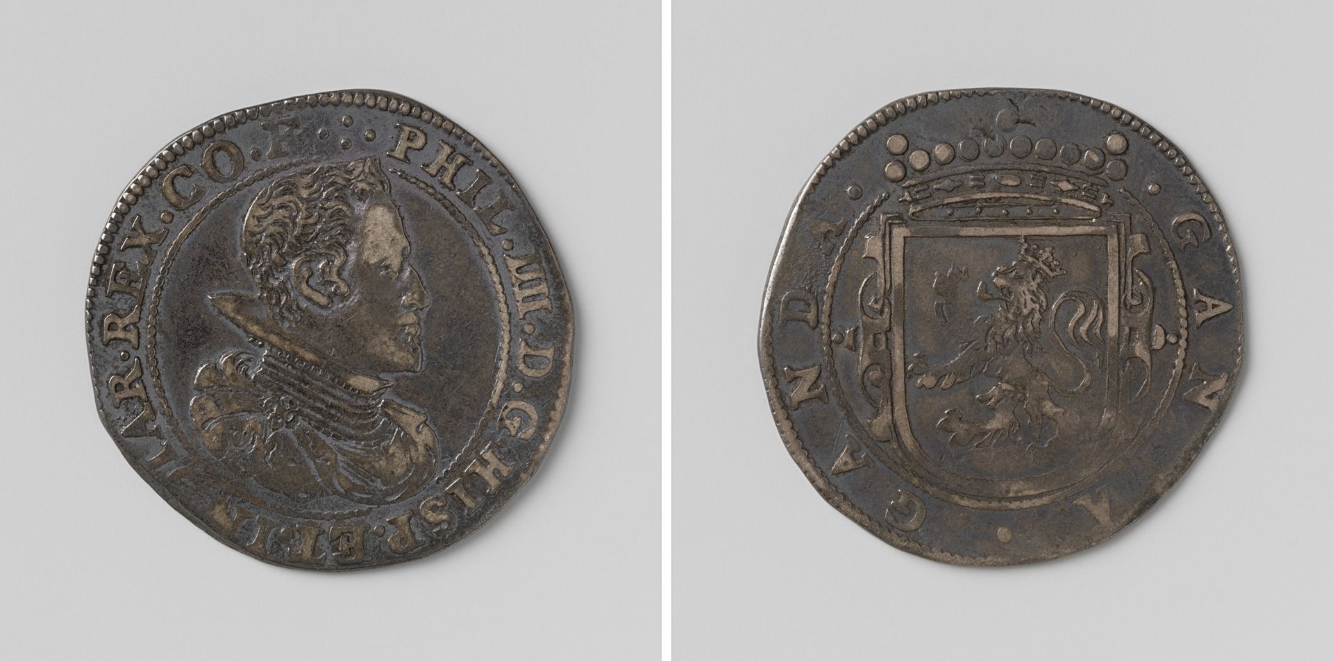 Filips IV, koning van Spanje, rekenpenning geslagen op last van de stad Gent by Anonymous