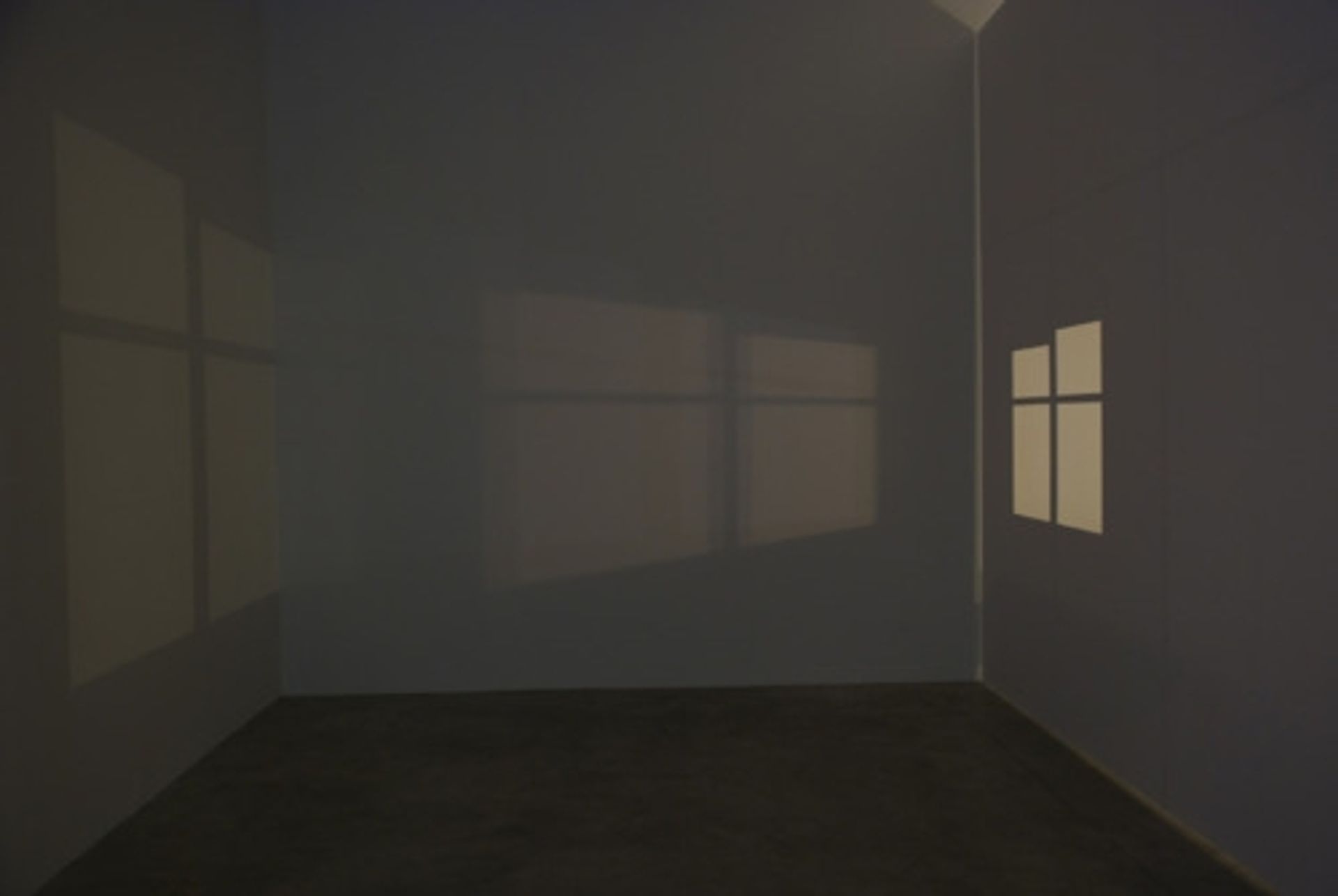 Paper Moon (Studio Wall at Night) by Spencer Finch