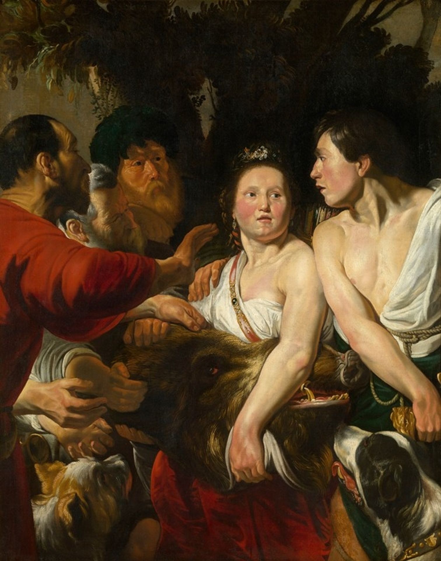 Meleager and Atalante by Jacob Jordaens