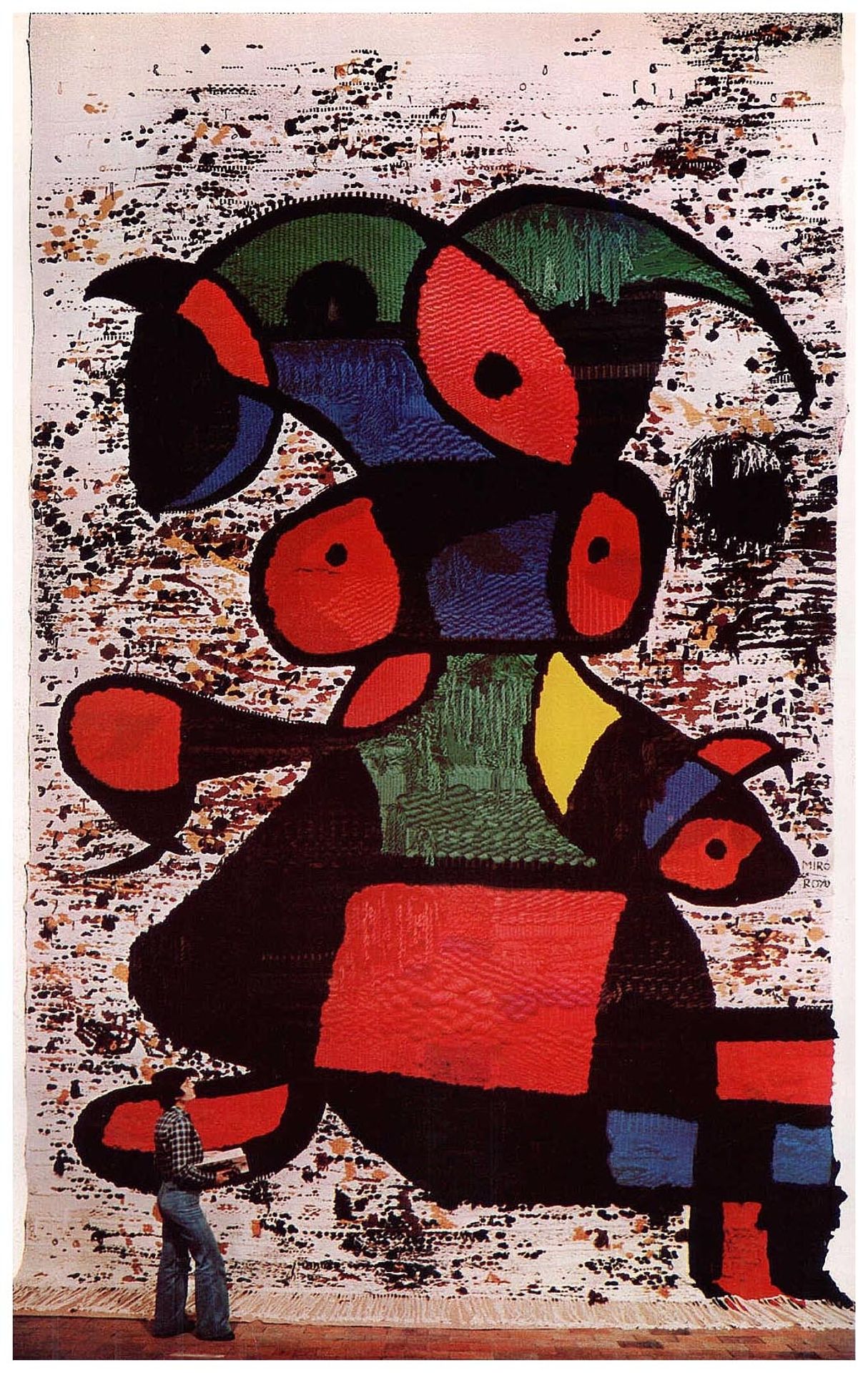 Donna (Wall) by Joan Miró