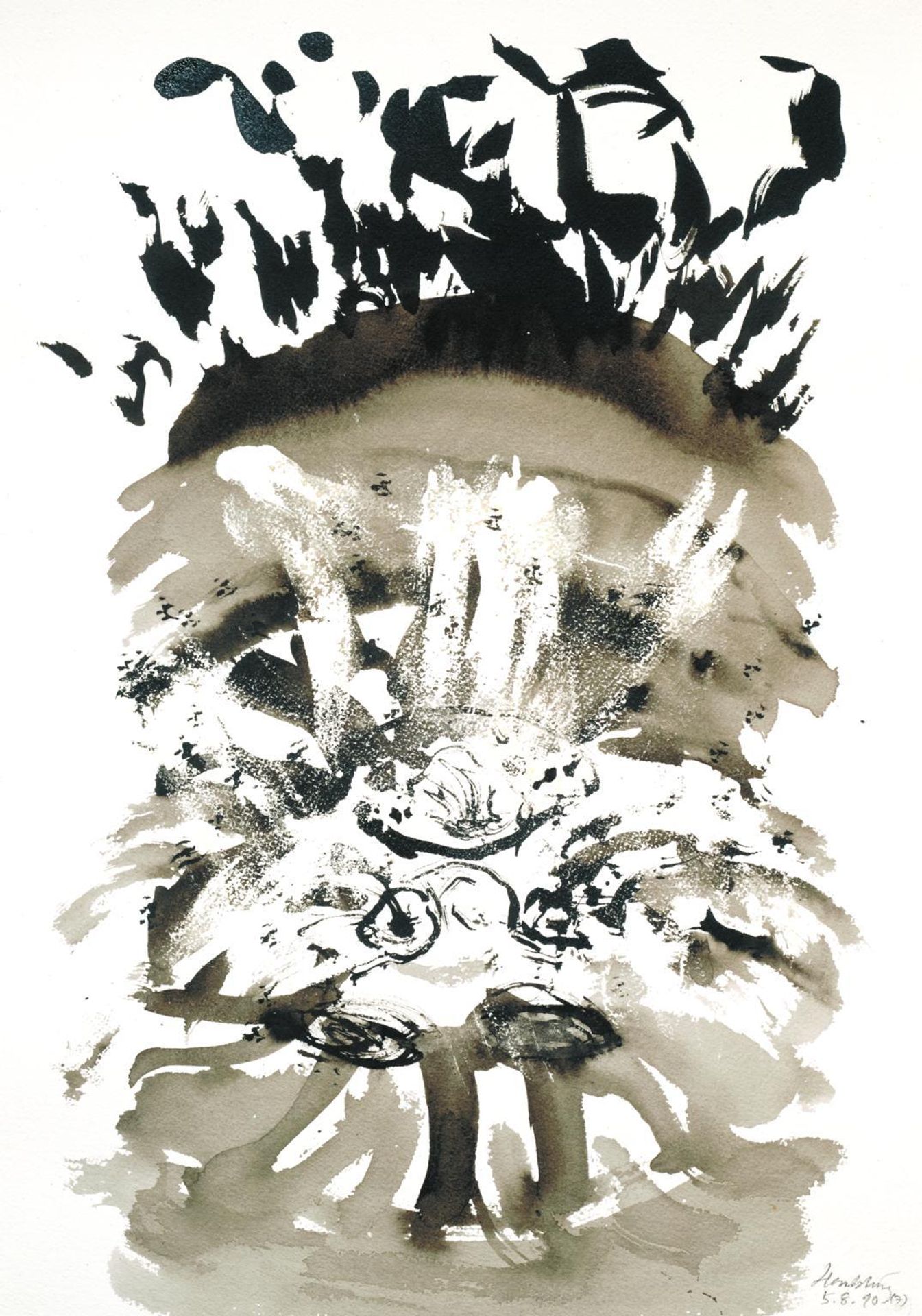 Mud Dream 7 by  Maggi Hambling
