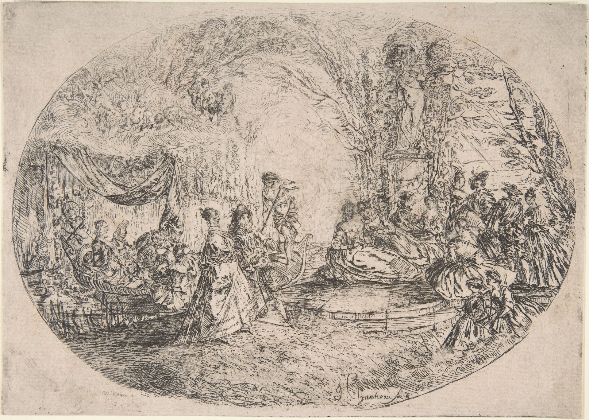 The Isle of Cythera by Jérôme François Chantereau