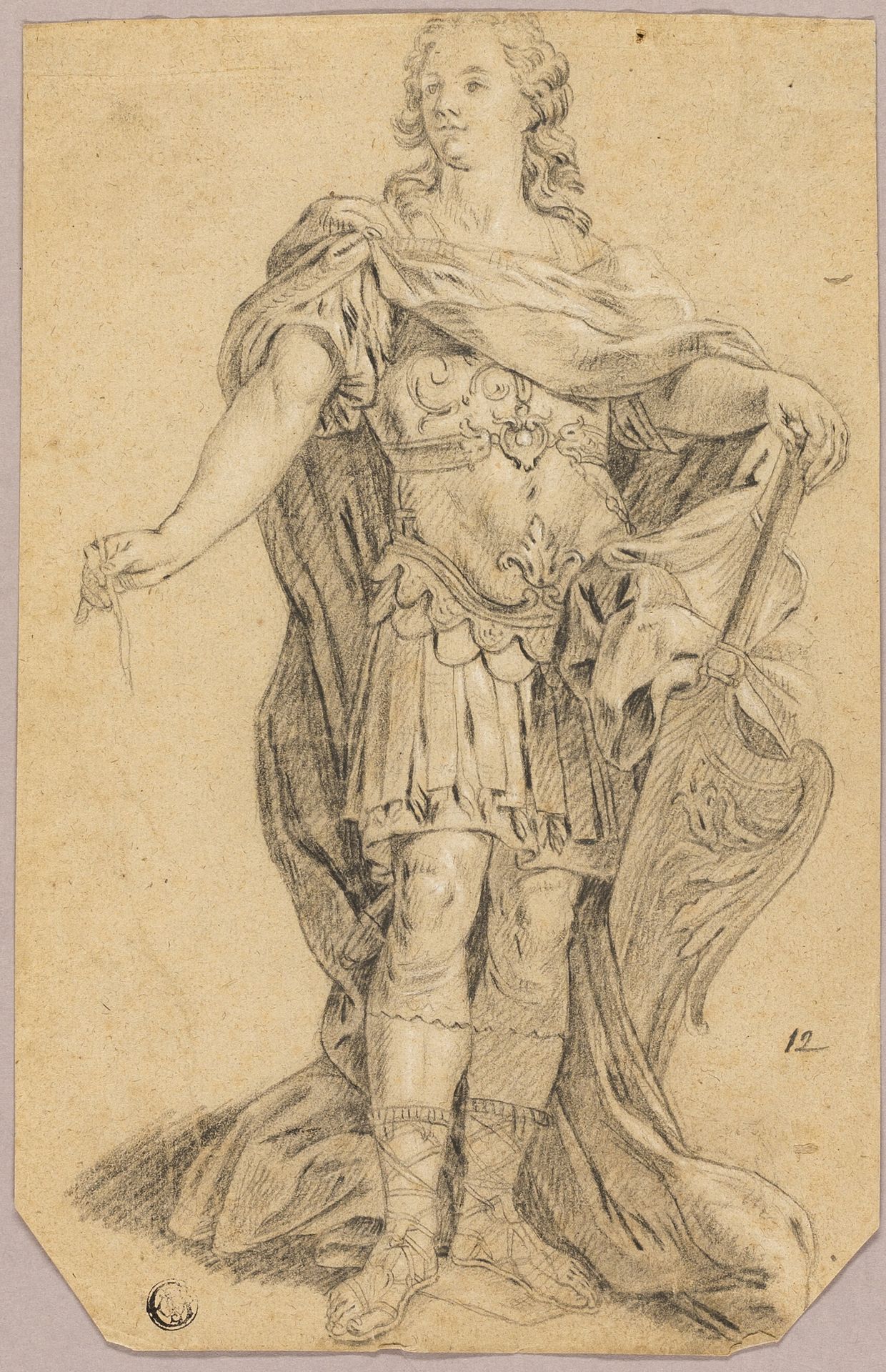 Statue of Louis XIV by Jean-Baptiste Lemoyne, II