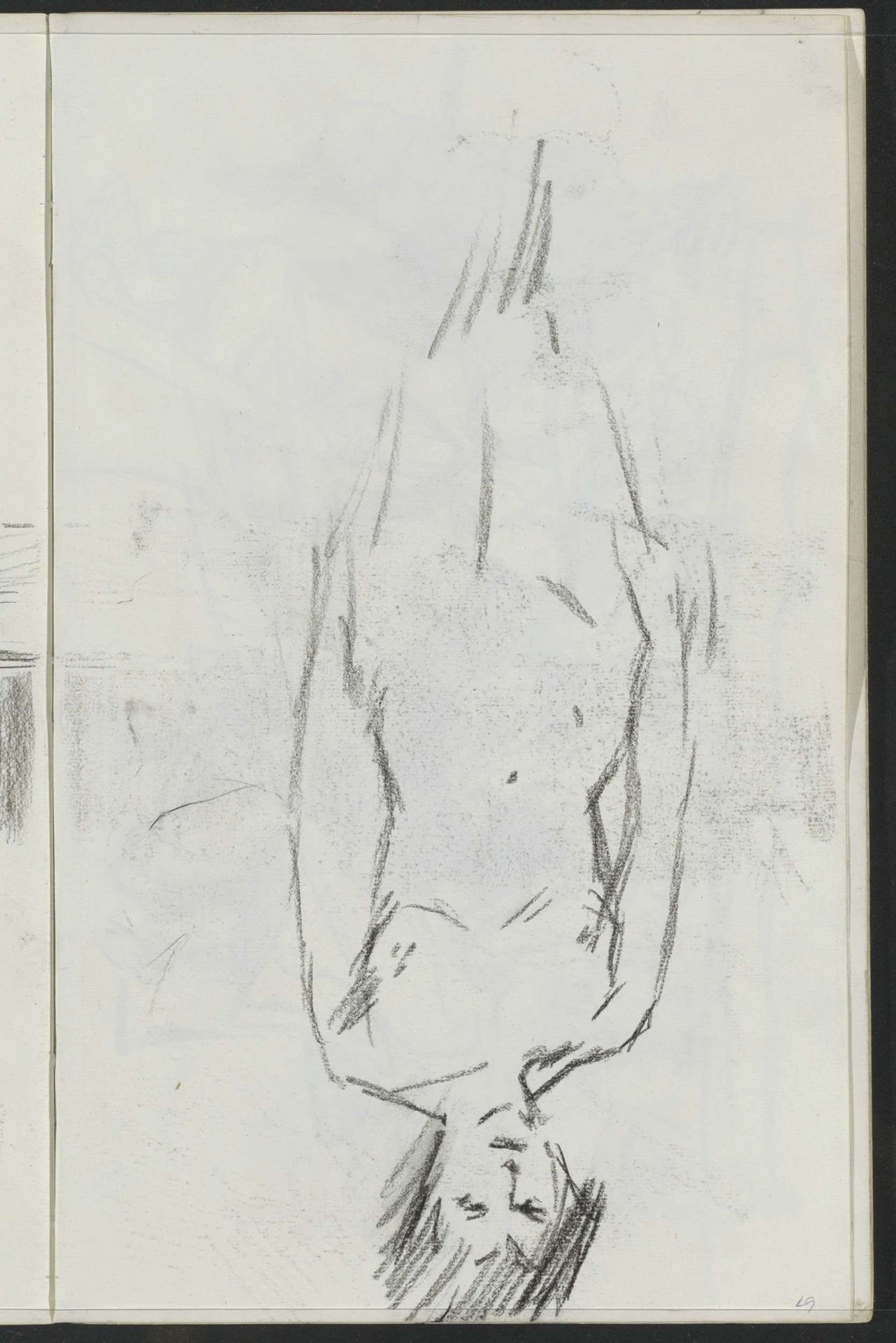 Standing Female Nude by Isaac Israels