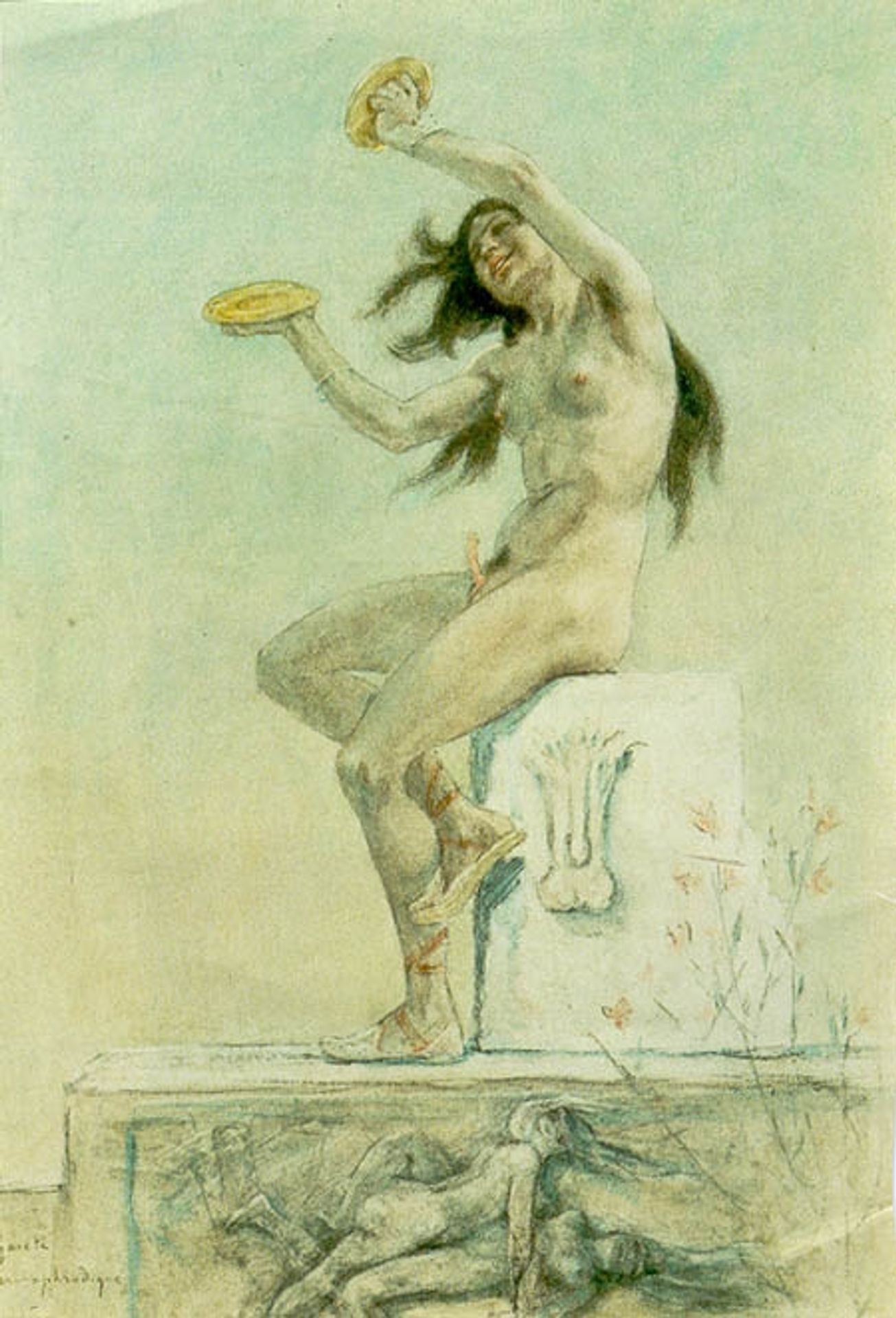 Gozo Hermafrodita by Felicien Rops