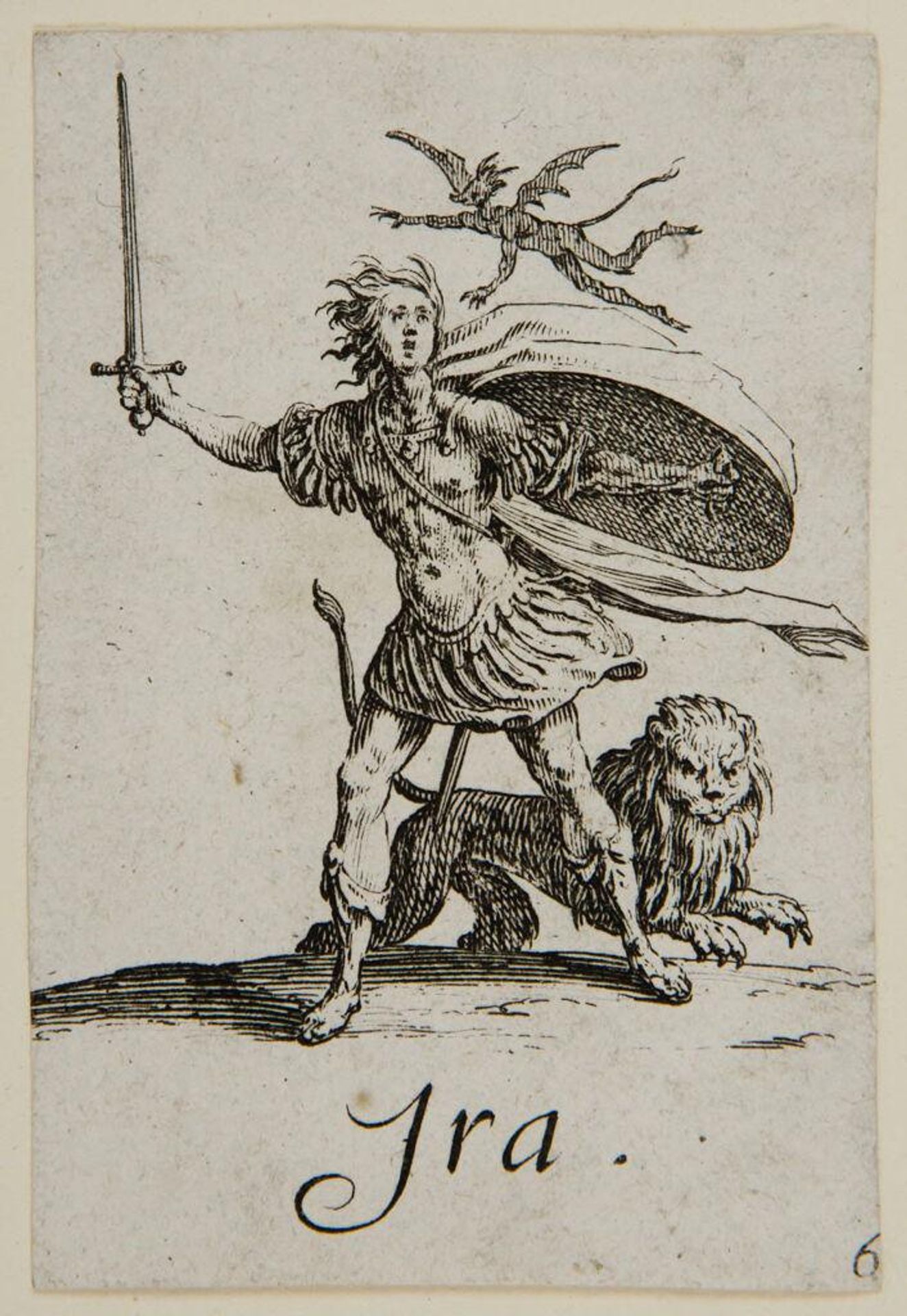 Anger by Jacques Callot