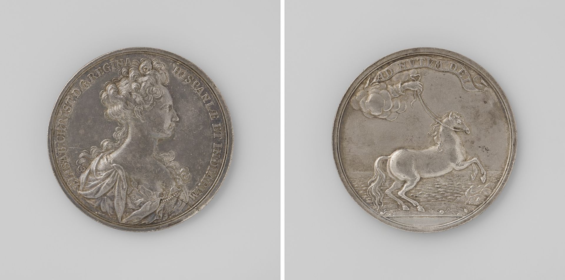 Huwelijk van Karel III van Spanje met Elisabeth Christina van Braunschweig en Lueneburg by Anonymous