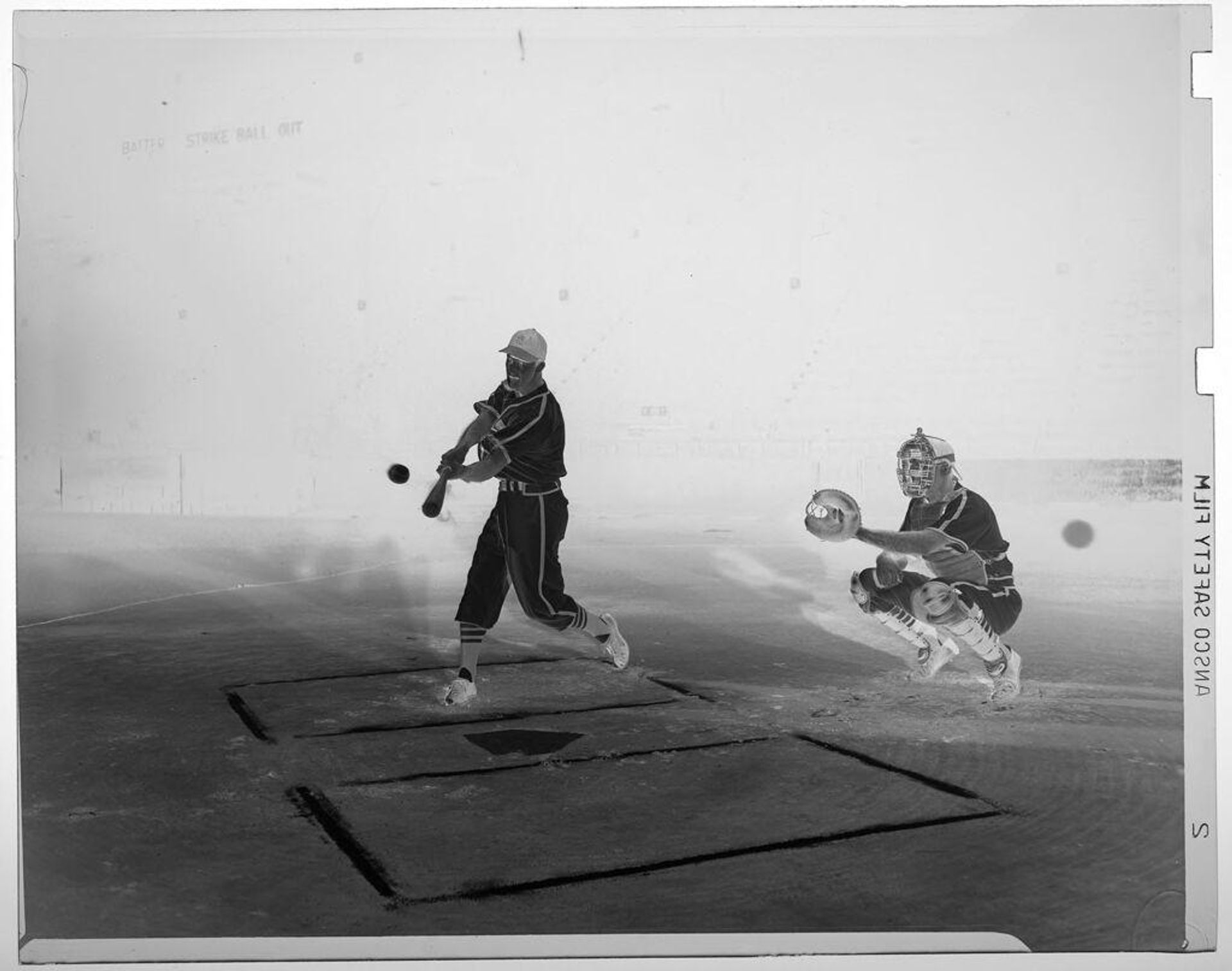 Untitled (Cardinal player Stan Musial at bat) by Jack Gould