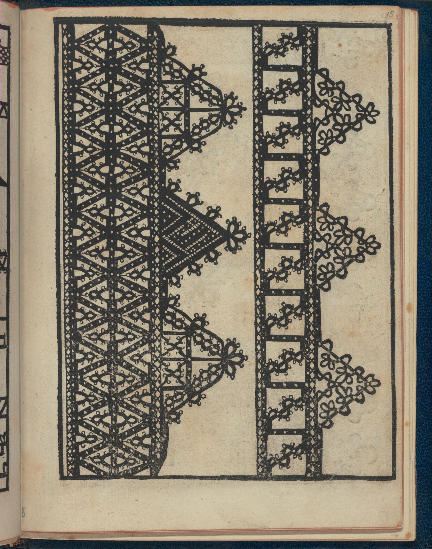 Le Pompe: Opera Nova, page 8 (recto) by Giovanni Battista & Marchio Sessa