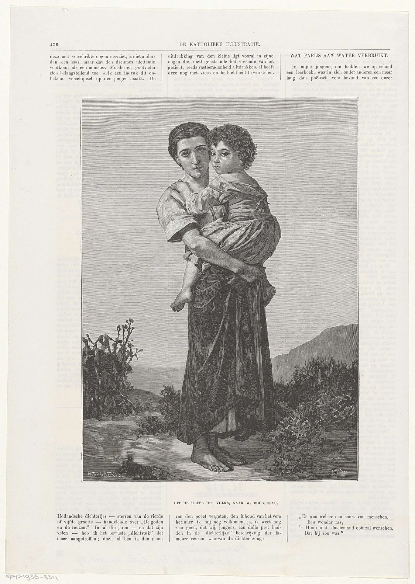 Uit de heffe des volks by Alphons de Lang