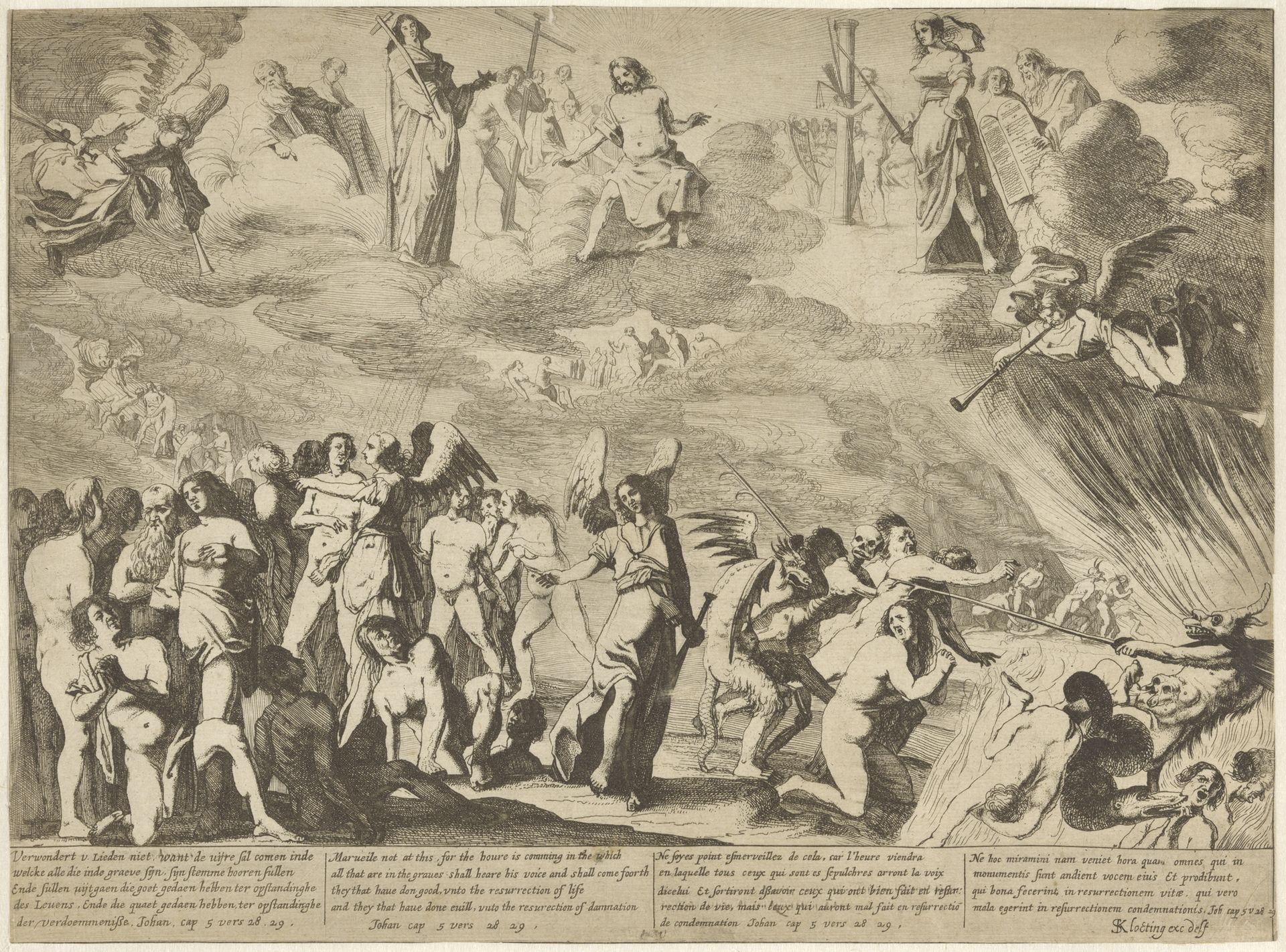 Het laatste oordeel by Willem Basse