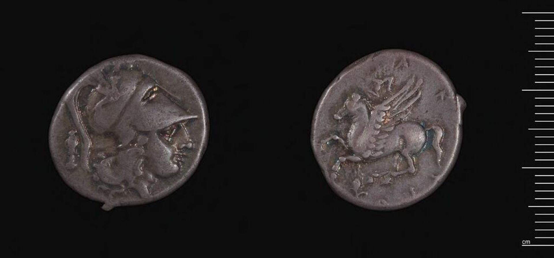 Corinthian Stater (Attic Didrachm) of Agathokles,Tyrant of Syracuse by Agathokles of Syracuse