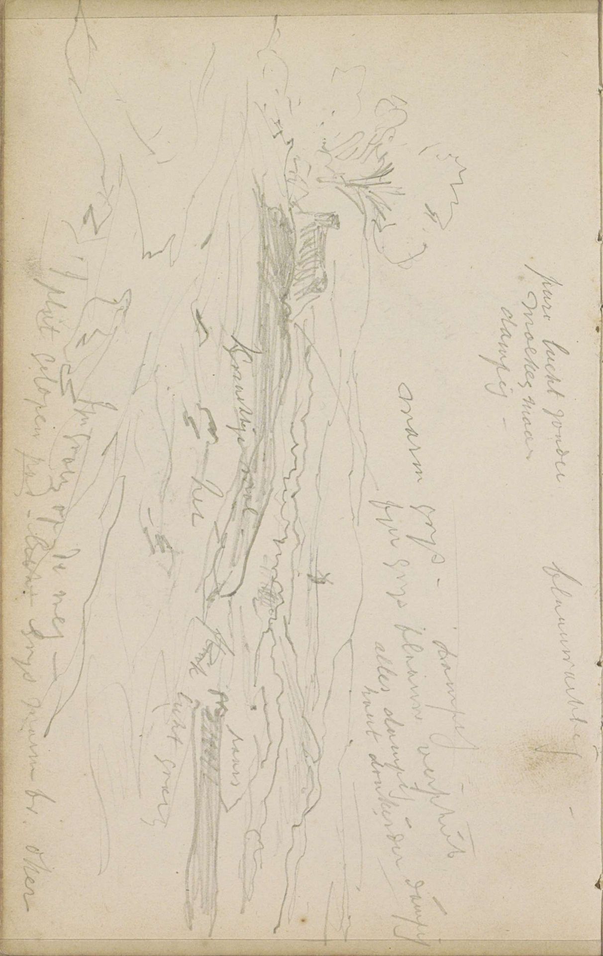 Heuvellandschap by Johannes Tavenraat