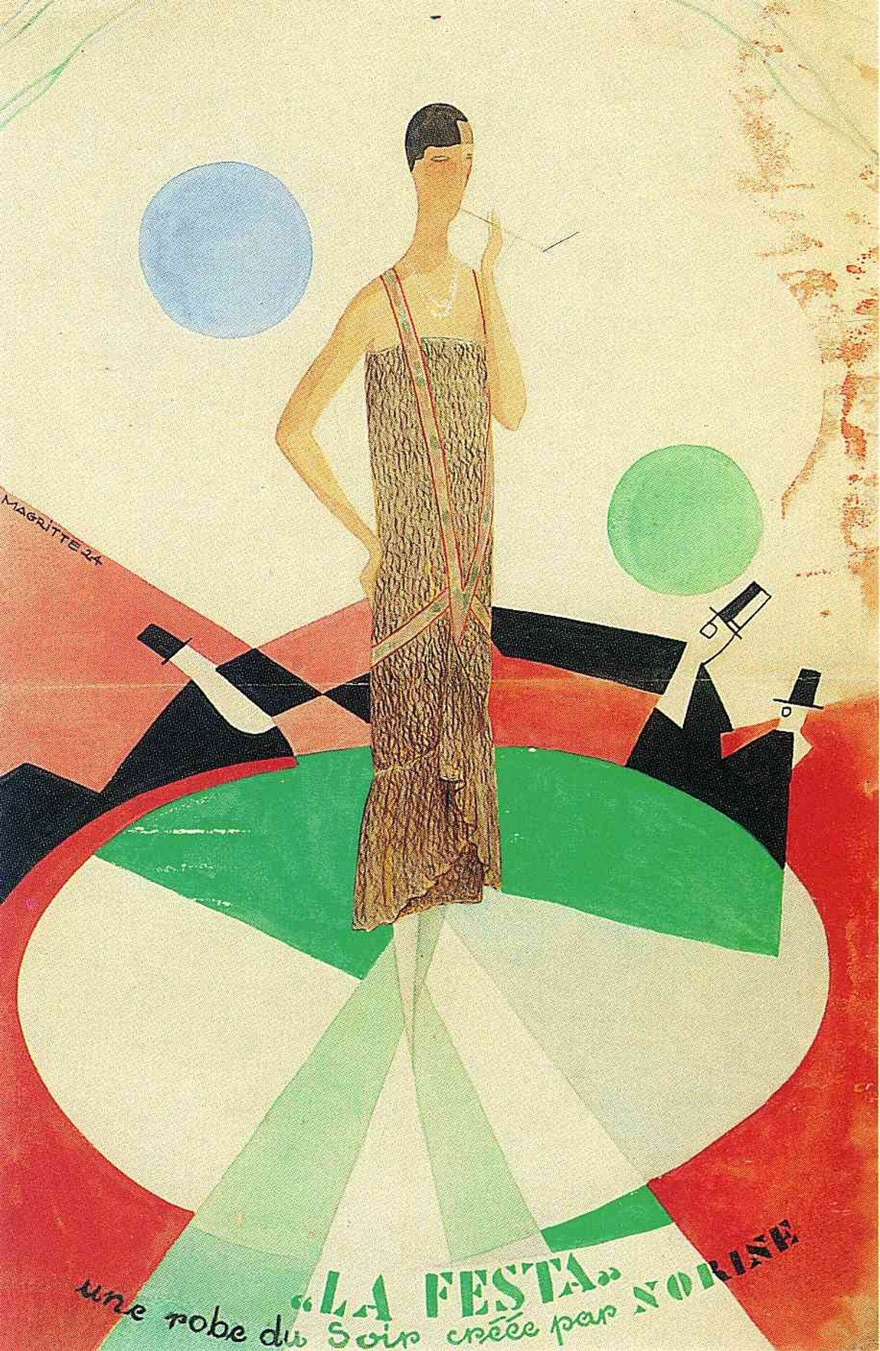 Advertisment for "Norine" by René Magritte