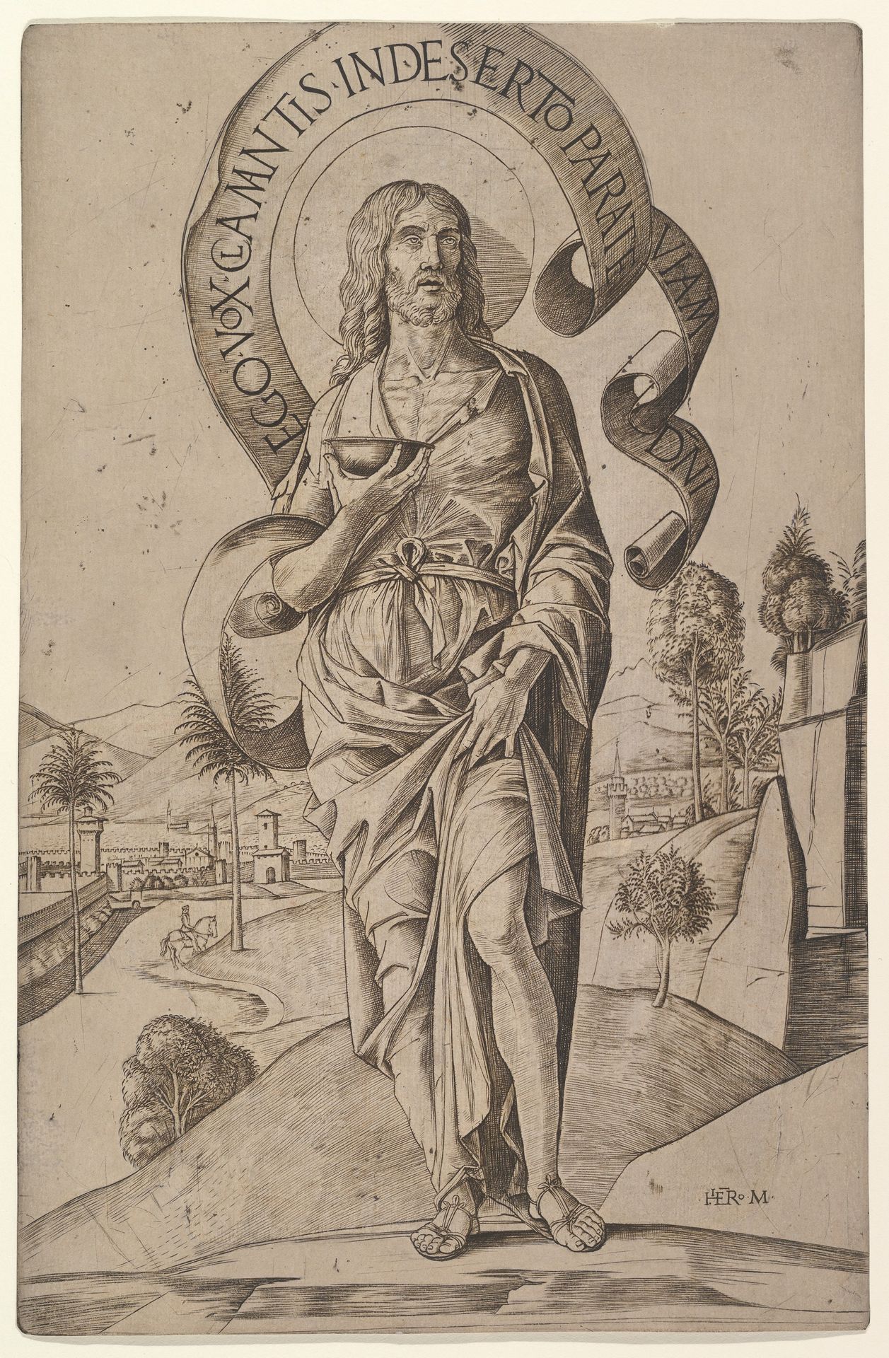 Saint John the Baptist by Girolamo Mocetto