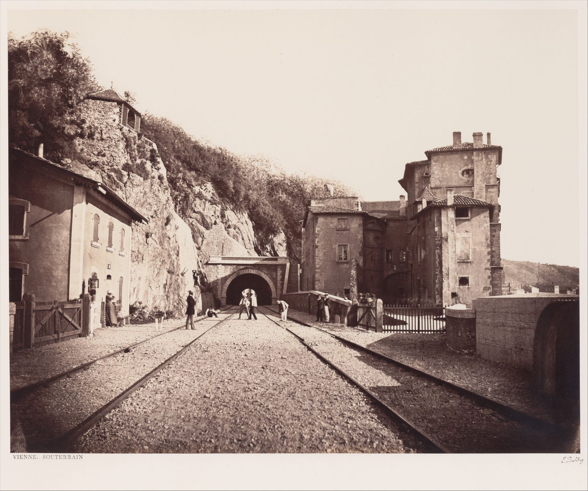 Vienne, Souterrain by Edouard Baldus