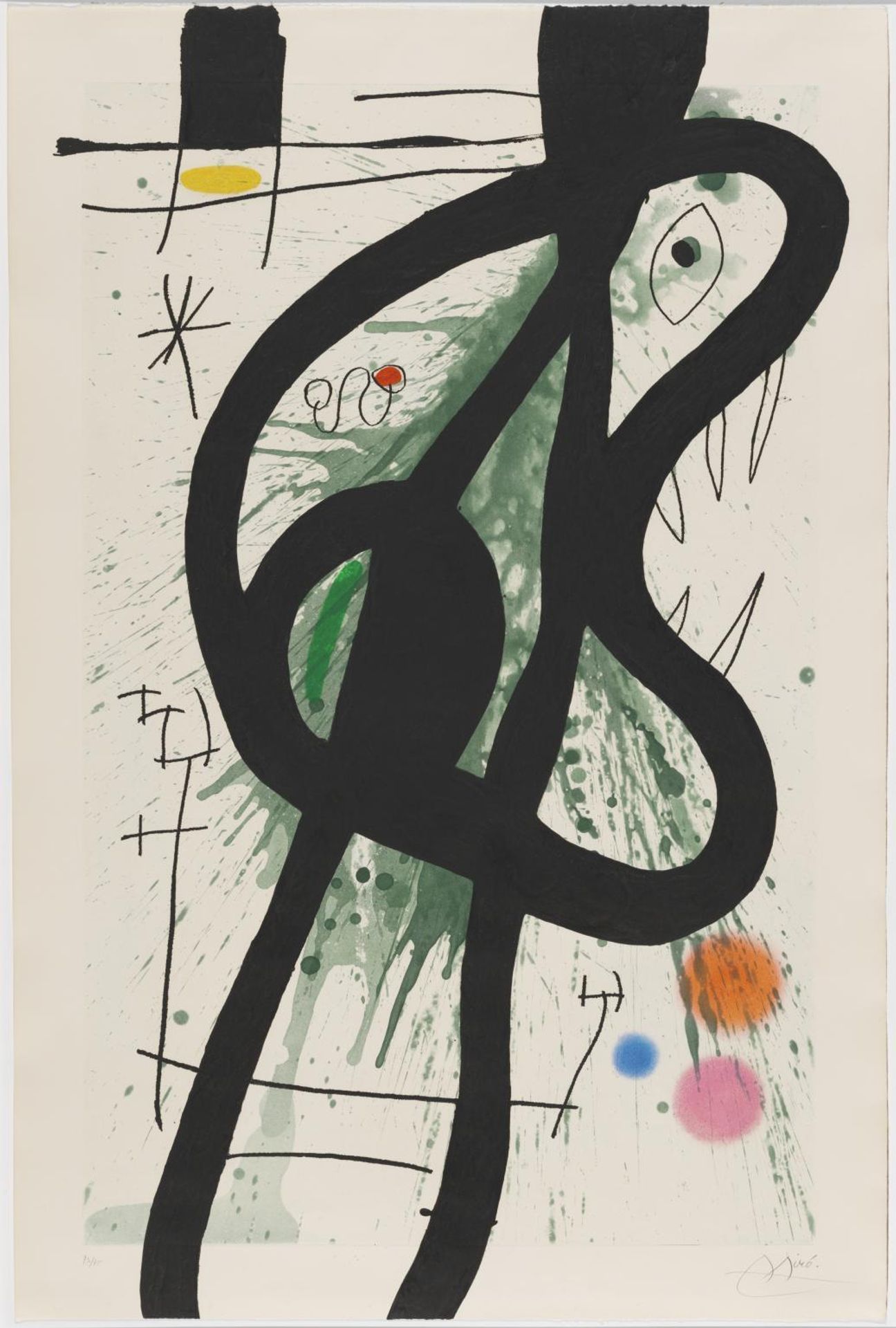 The Great Carnivore by Joan Miró