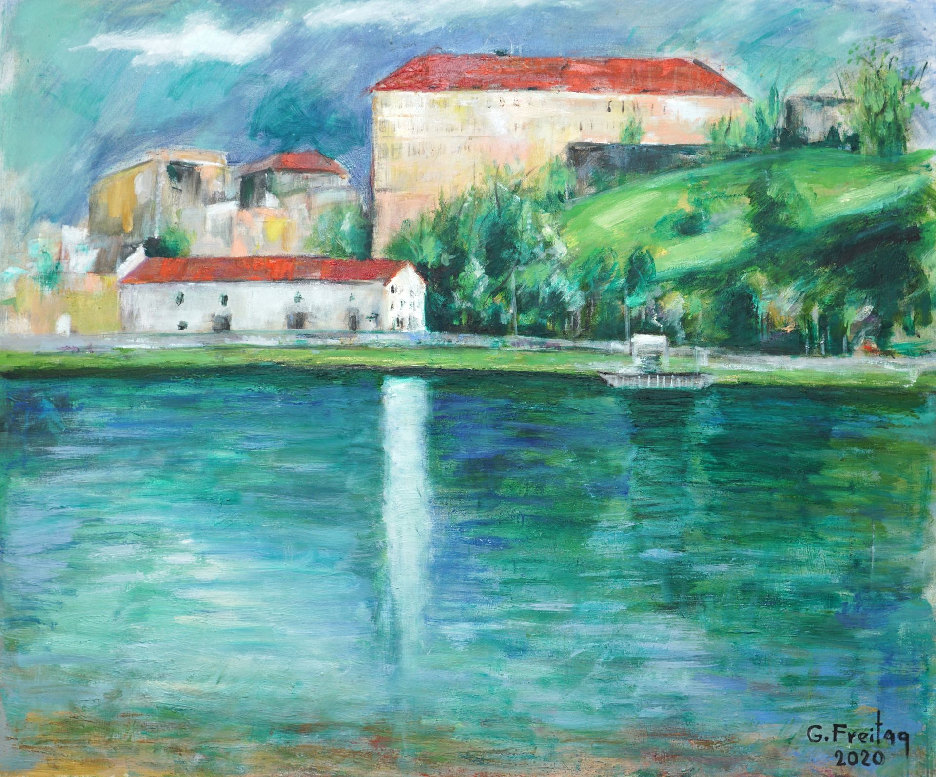Blick von Alturfahr by Gazmend Freitag