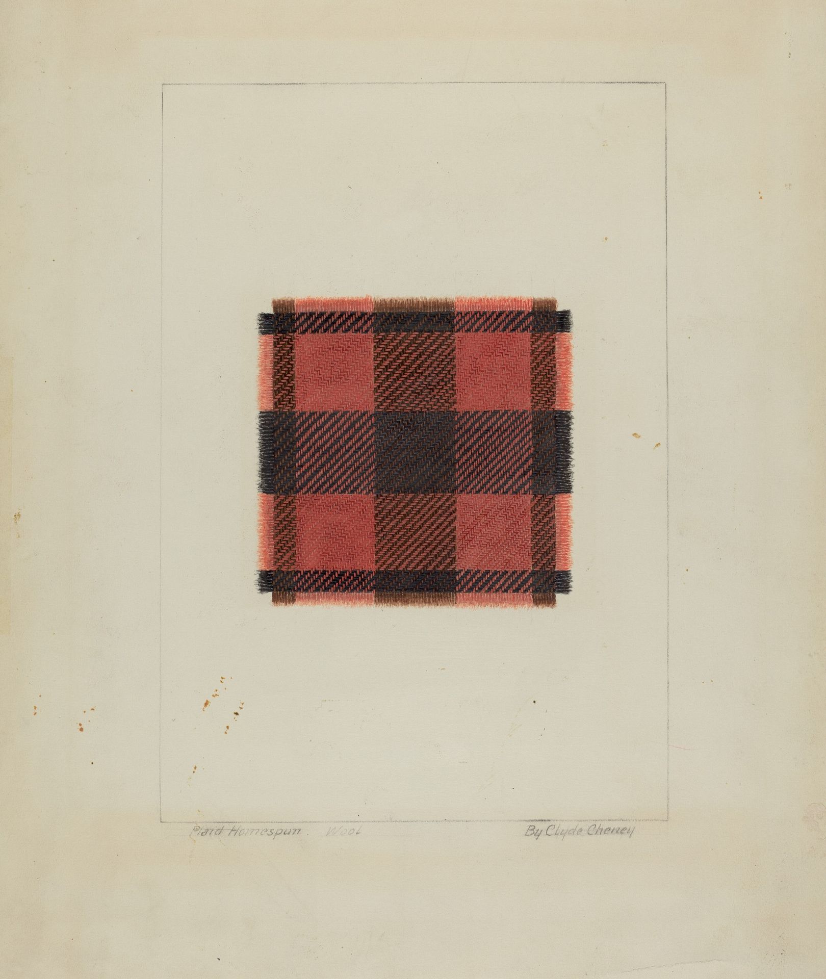Textile by Clyde L. Cheney