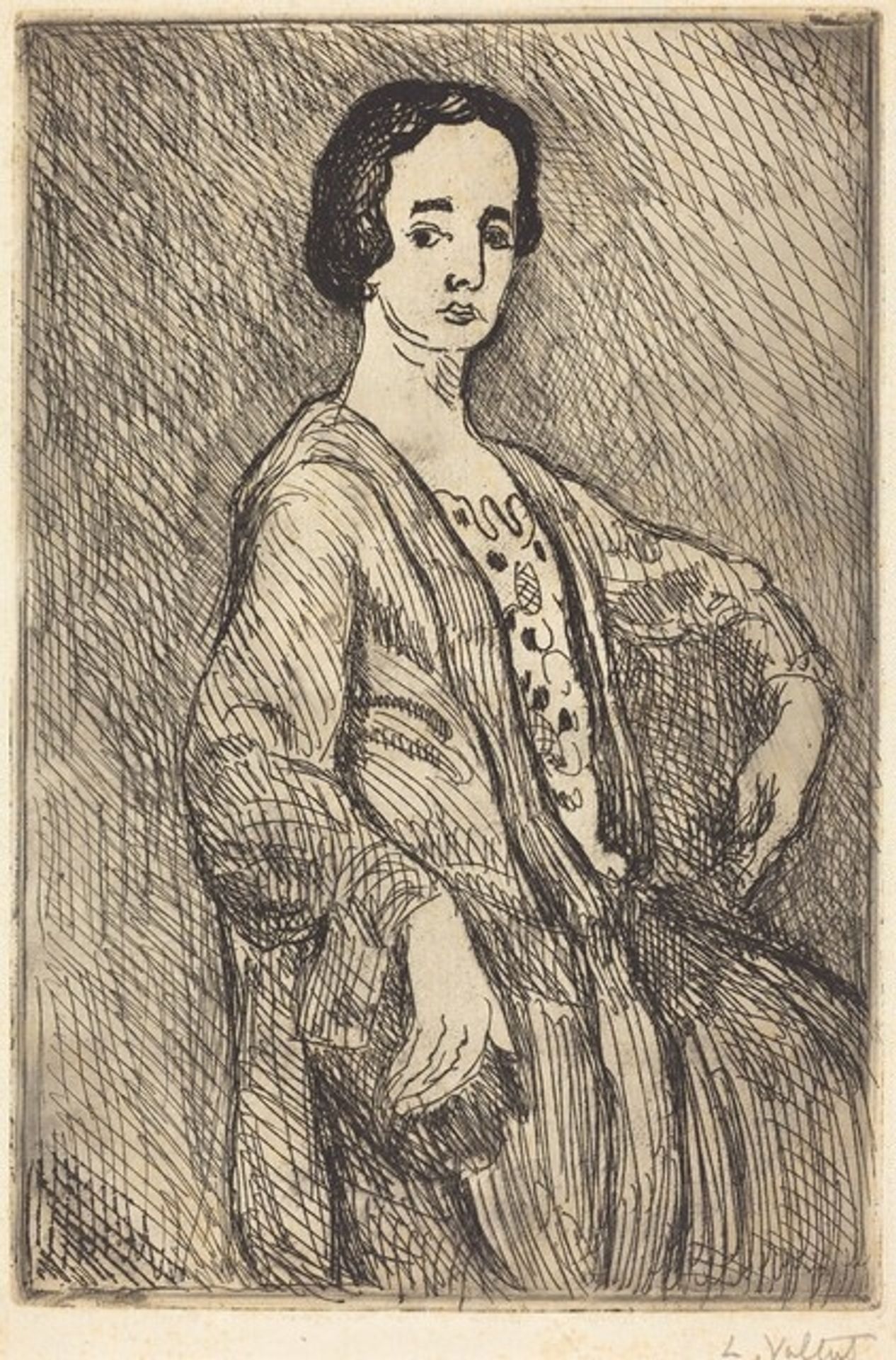 Seated Woman by Louis Valtat