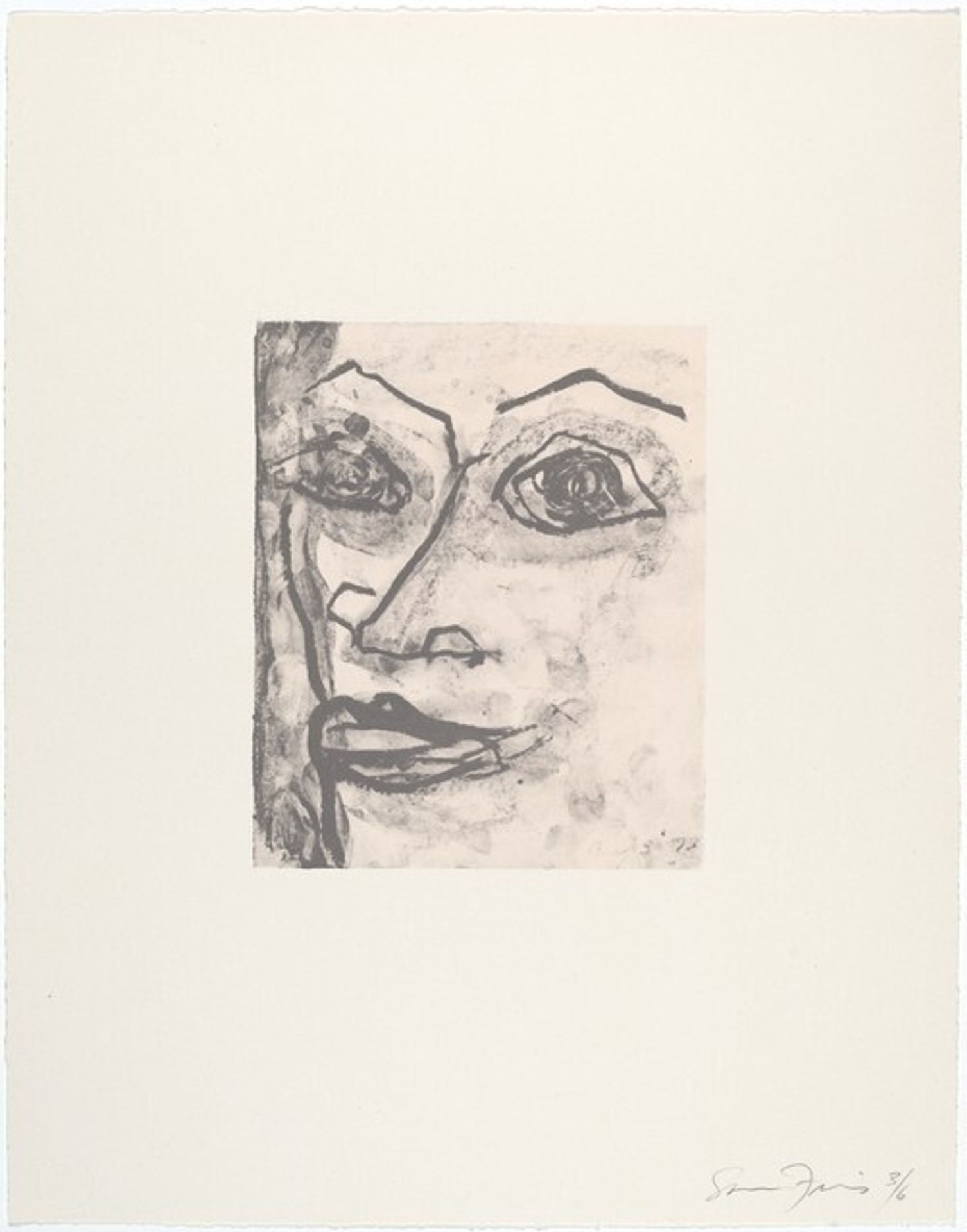 Self-Portrait by Sam Francis