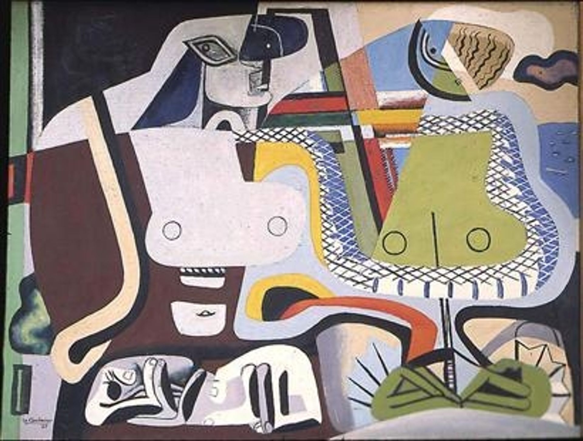 Deux femmes fantasques by Le Corbusier