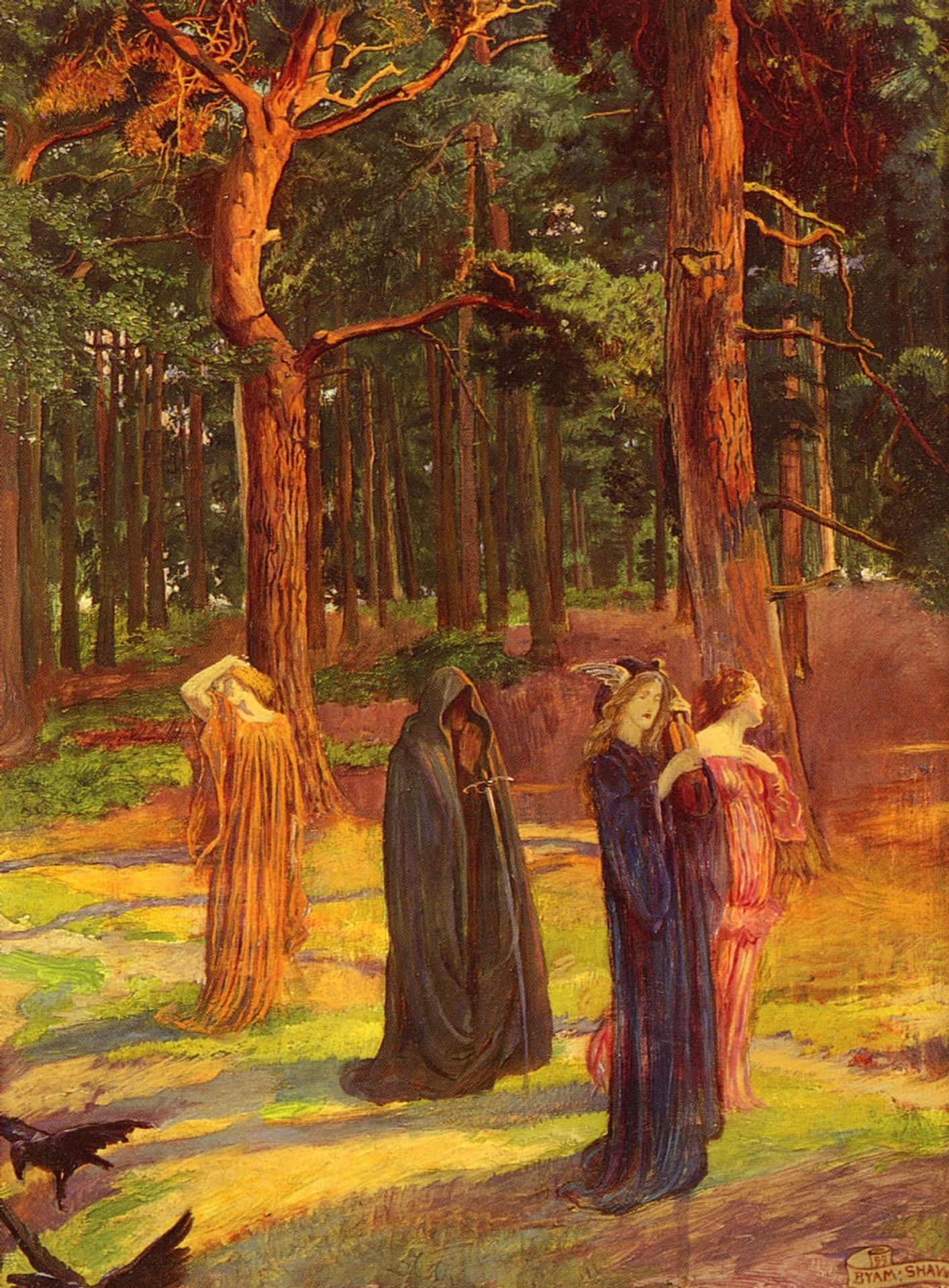 A Dirge by Byam Shaw