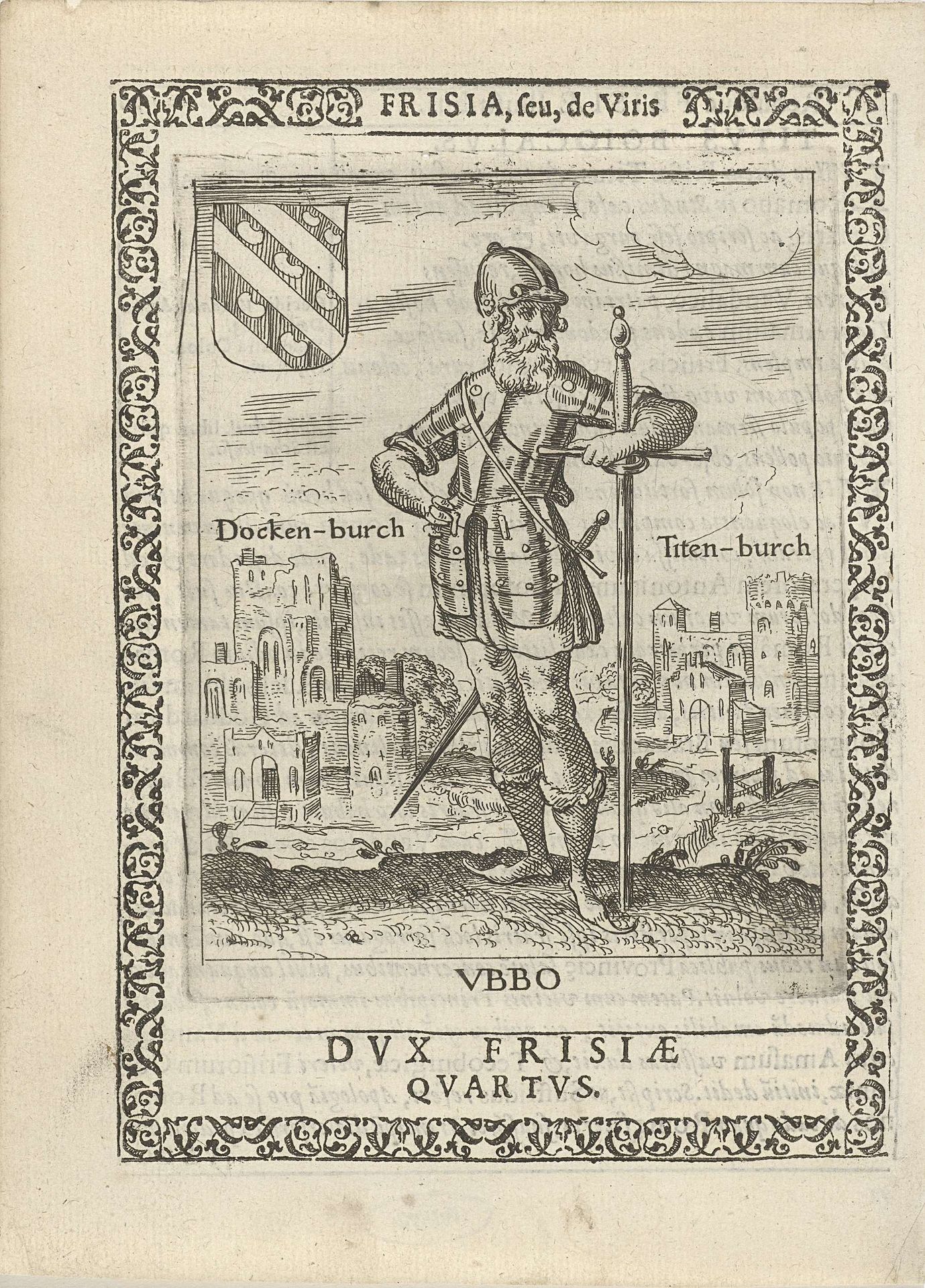 Ubbo, vierde hertog der Friezen by Pieter Feddes van Harlingen