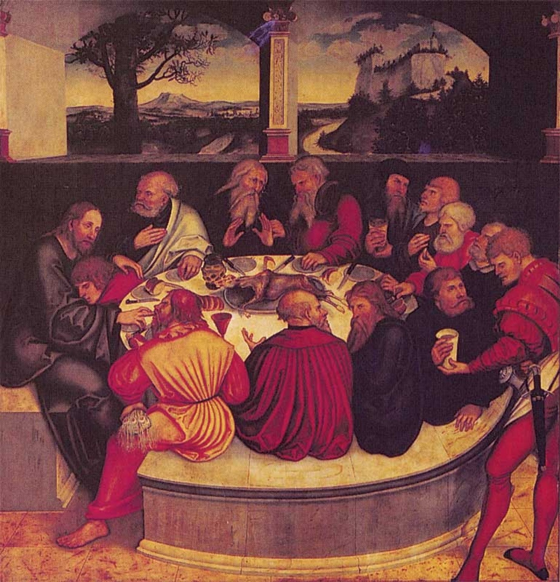 The Last Supper by Lucas Cranach the Elder
