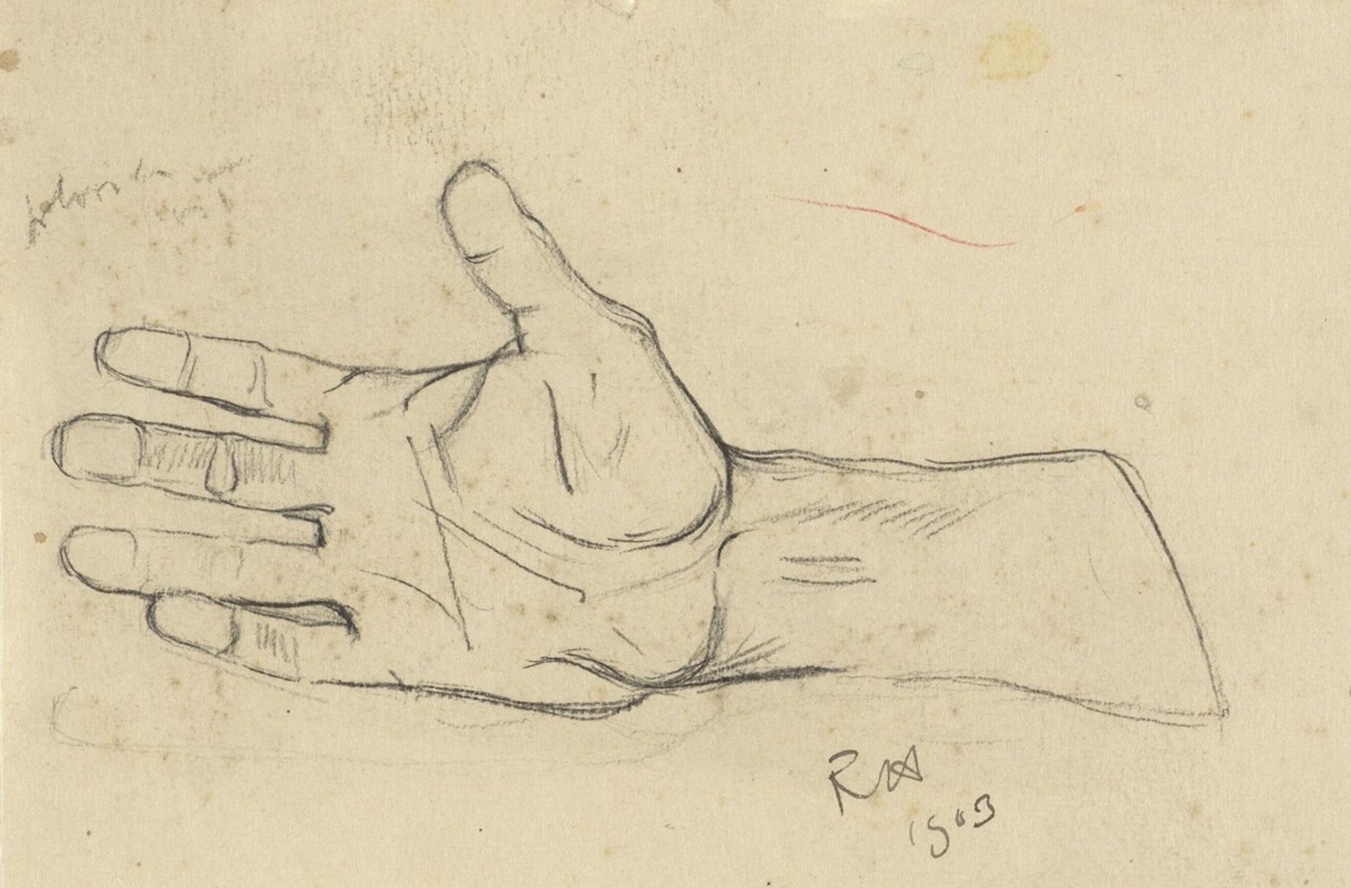 Rechterhand by Richard Nicolaüs Roland Holst