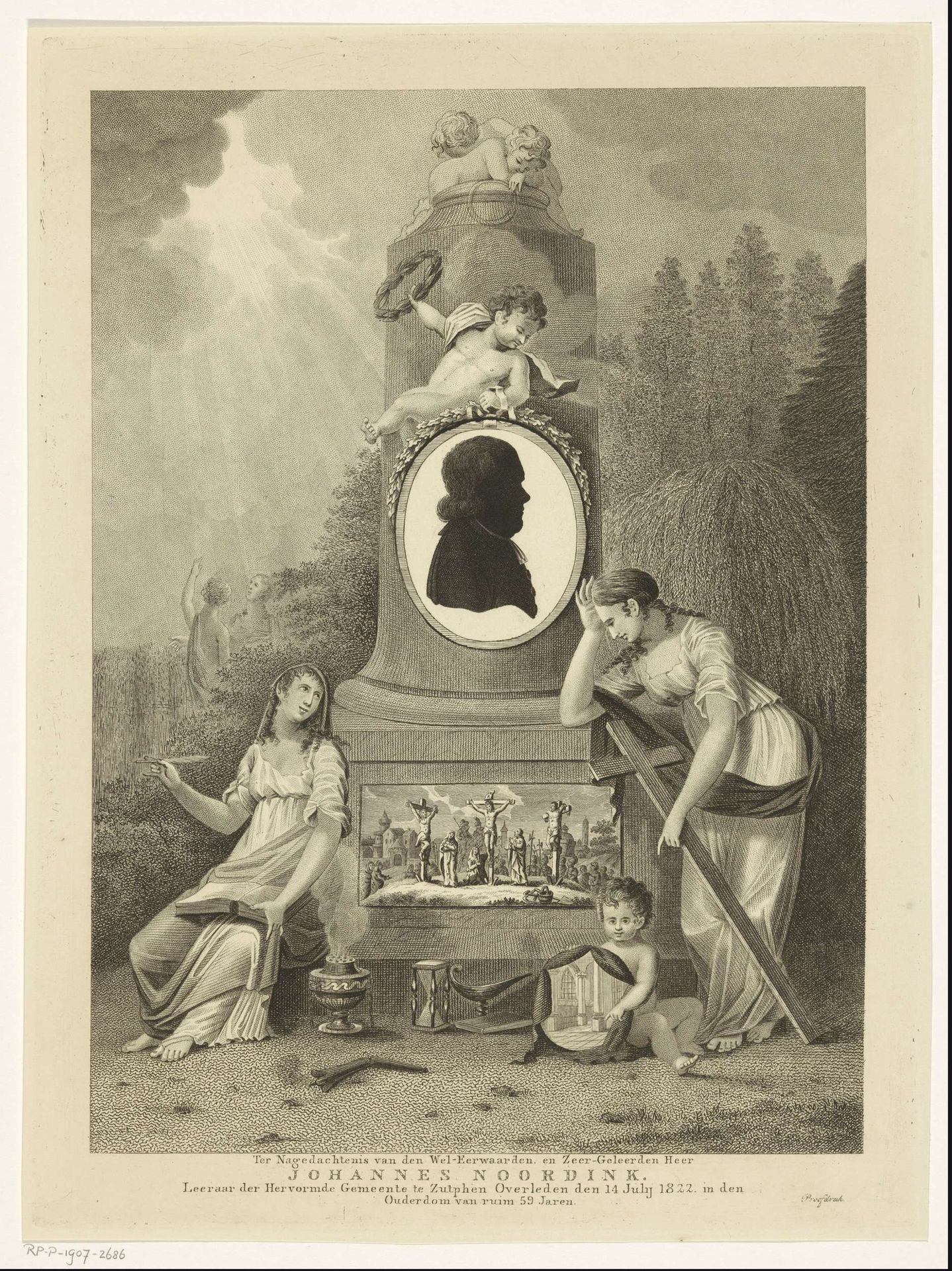 Monument voor Johannes Noordink by Walraad Nieuwhoff