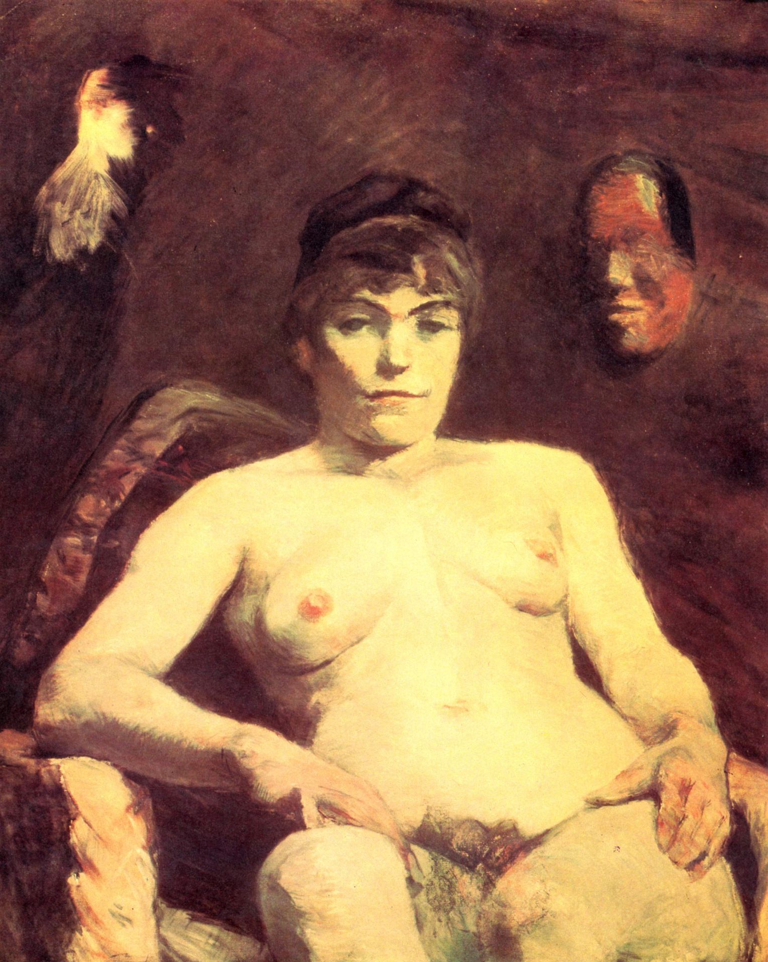The big Maria, Venus Mintmartre by Henri de Toulouse-Lautrec