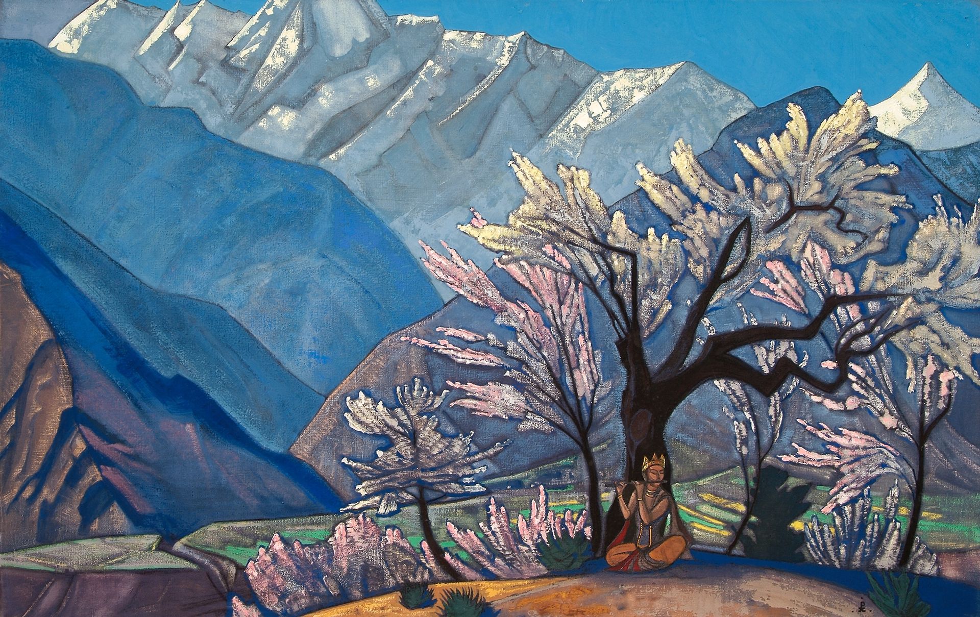 Krishna (Spring in Kulu) by Nicholas Roerich