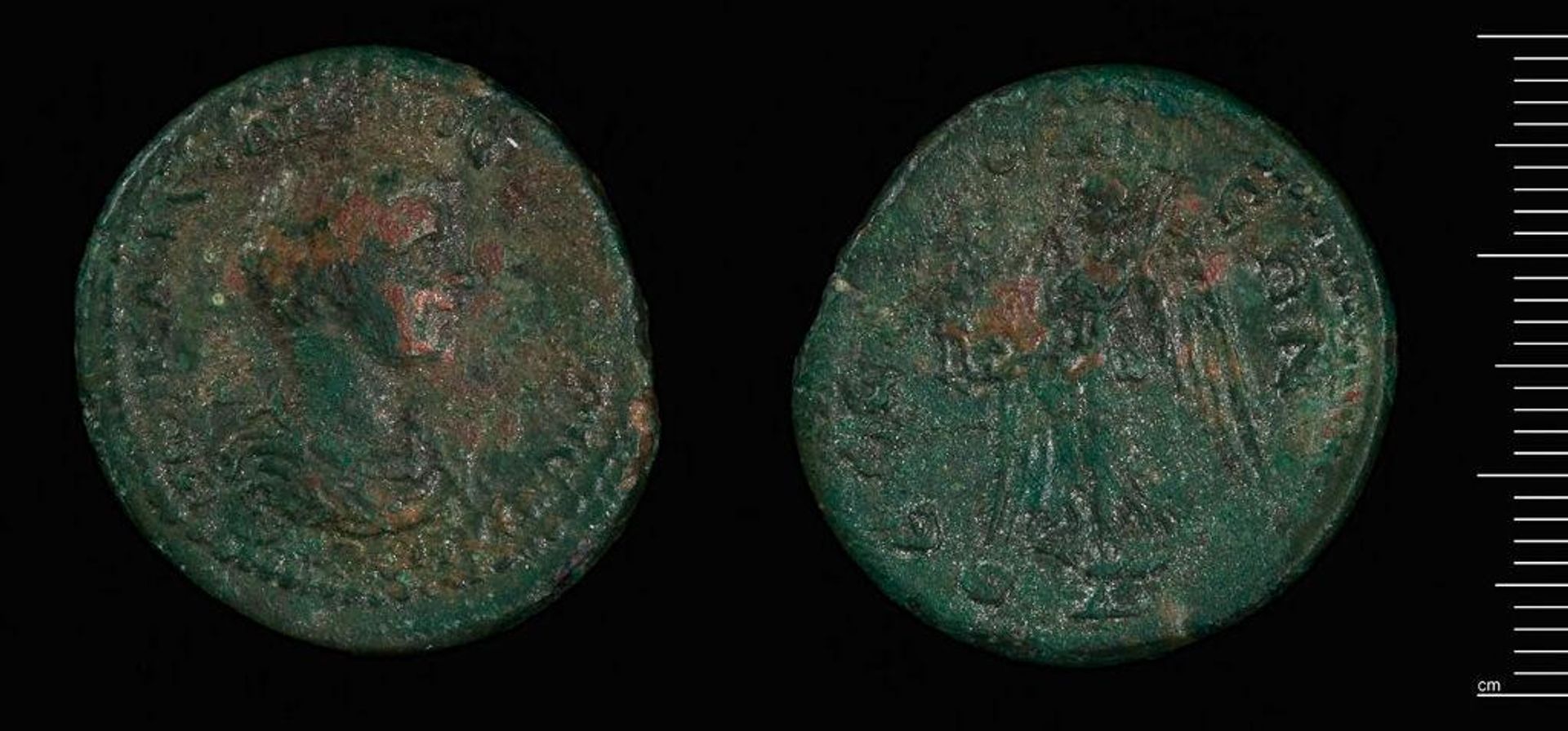 Coin of Thessalonike under the Emperor Diadumenian by Diadumenian