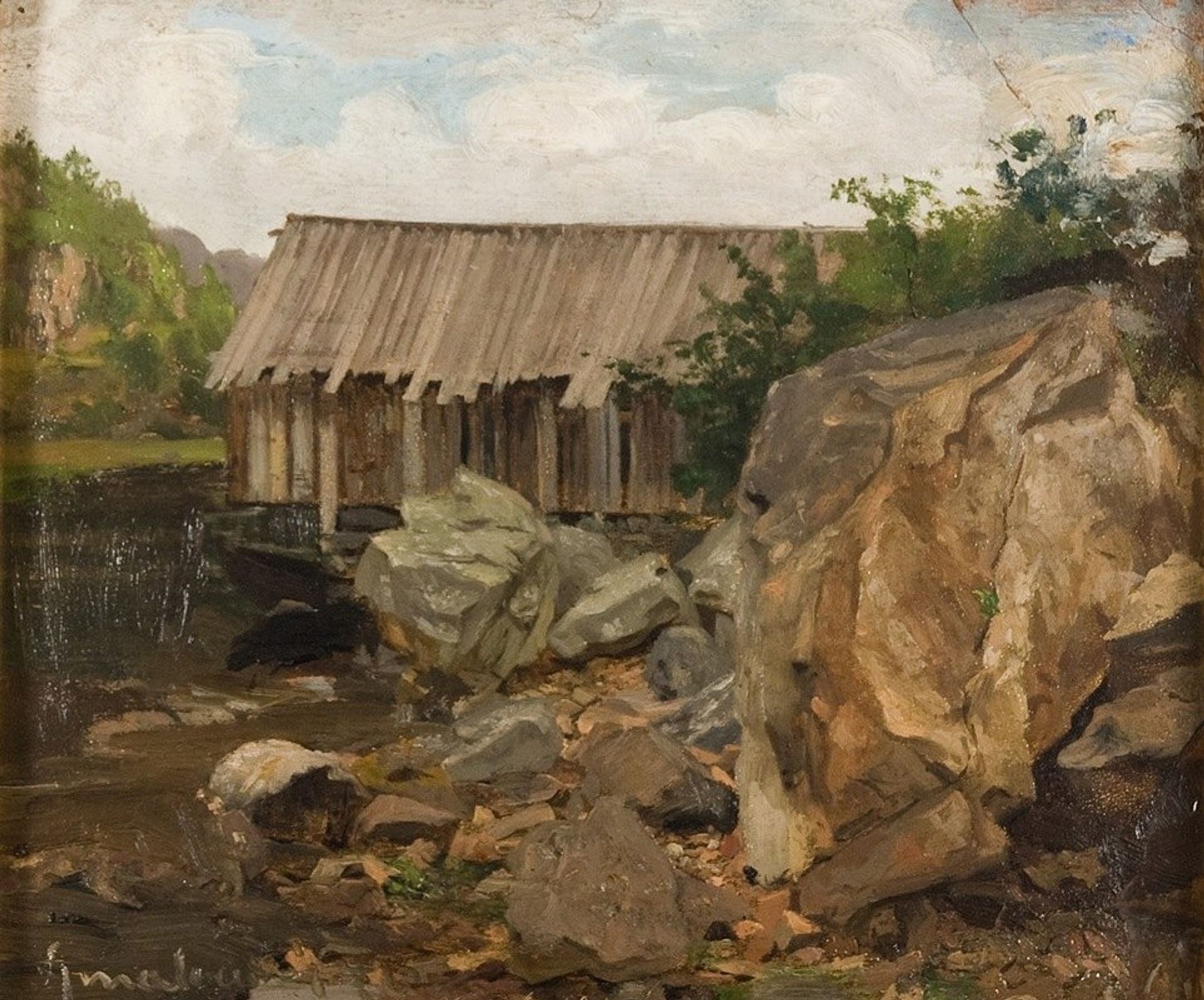 Hitterøe by Amaldus Nielsen