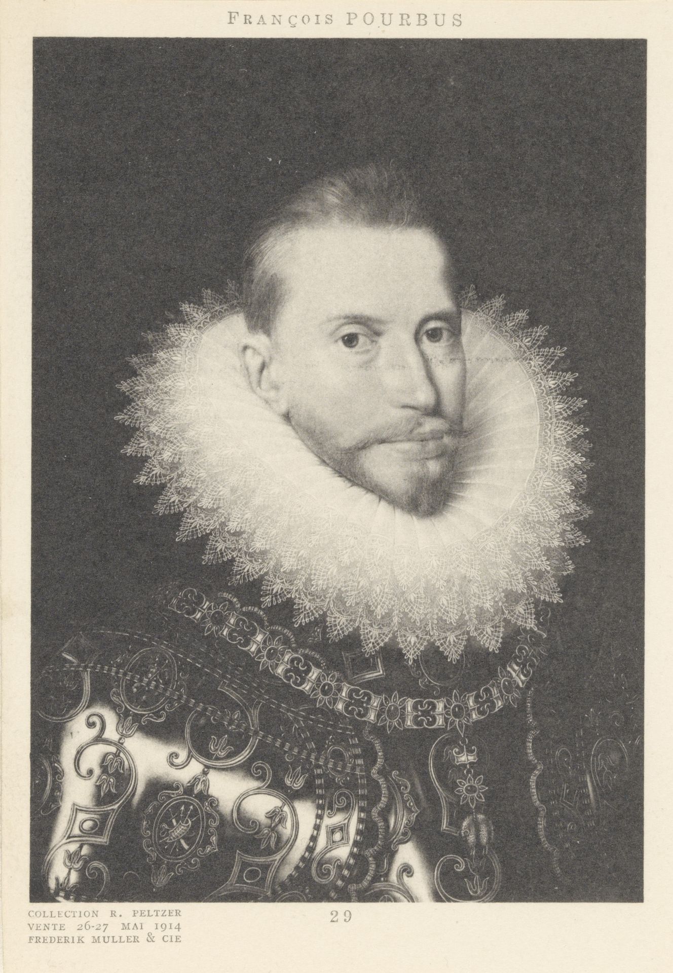 Fotoreproductie van een geschilderd portret van Albrecht VII, aartshertog van Oostenrijk by Anonymous